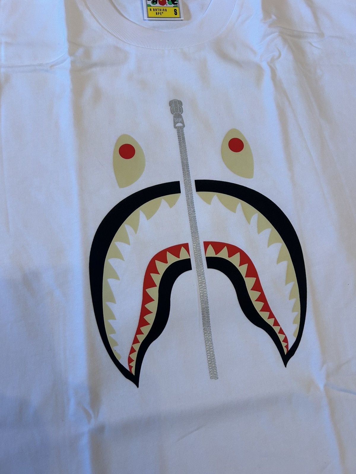 Bape NEW Bape China Exclusive Shark Tee Size US S / EU 44-46 / 1 - 2 Thumbnail