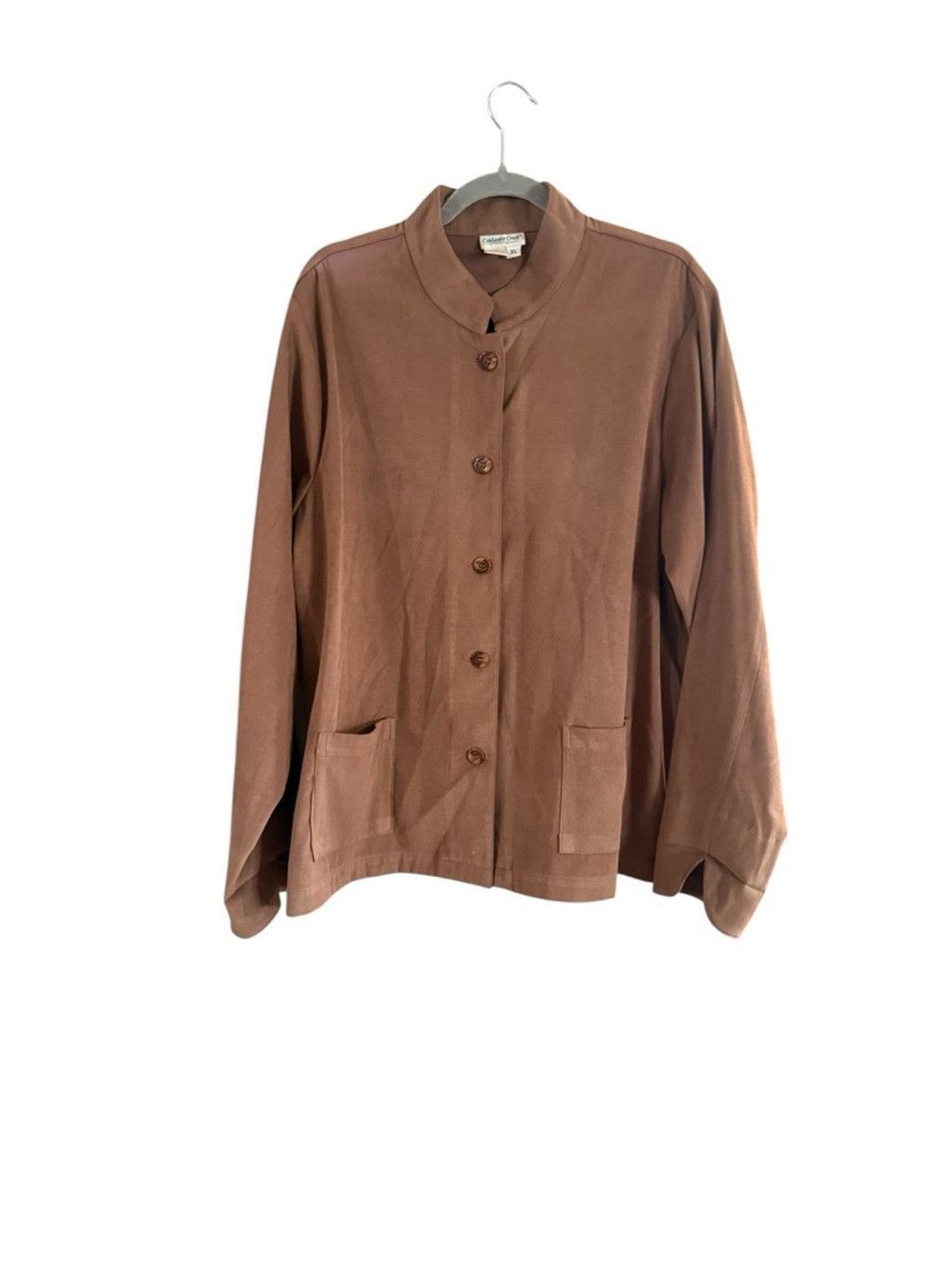 Coldwater Creek Women's Coldwater Creek Brown Button-Front Blazer Jacket XL Size XL / US 12-14 / IT 48-50 - 7 Thumbnail