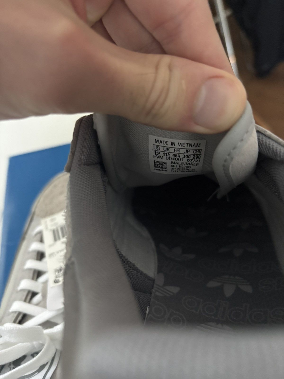 Adidas Rare Adidas Rod Laver Gray Size US 12 / EU 45 - 9 Thumbnail