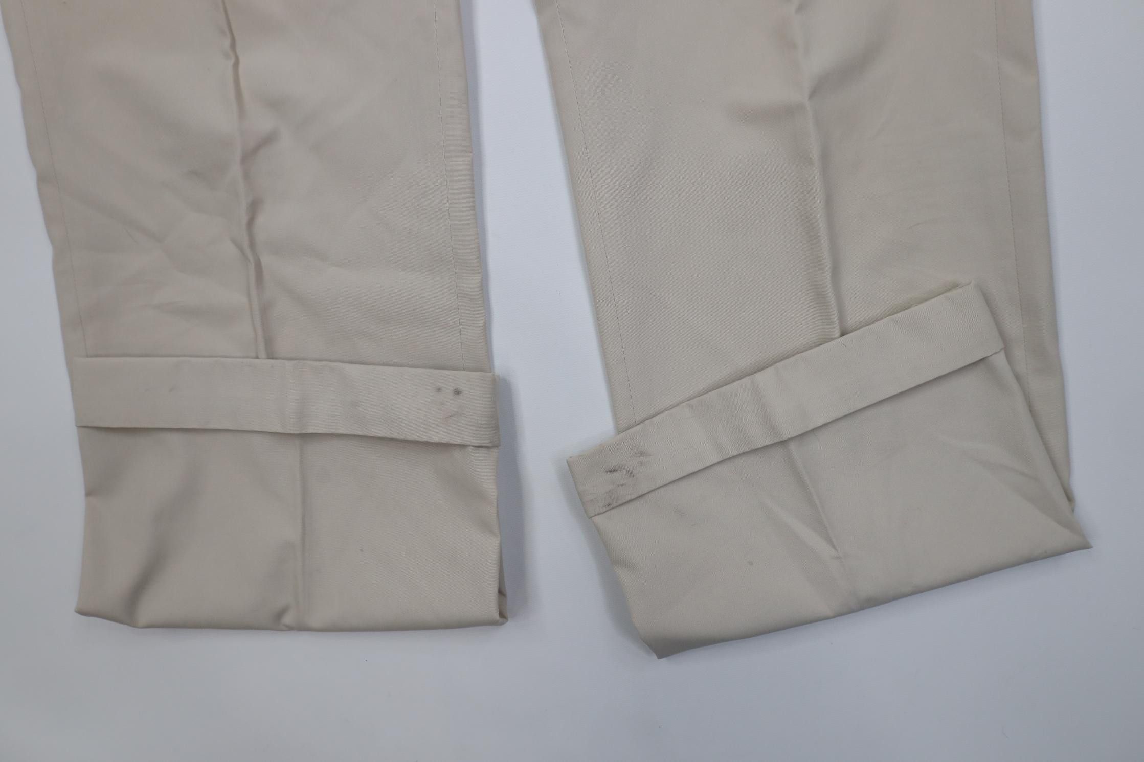 Vintage Vintage 70s Streetwear Flared Wide Leg Chino Pants Stone USA Size US 36 / EU 52 - 5 Thumbnail