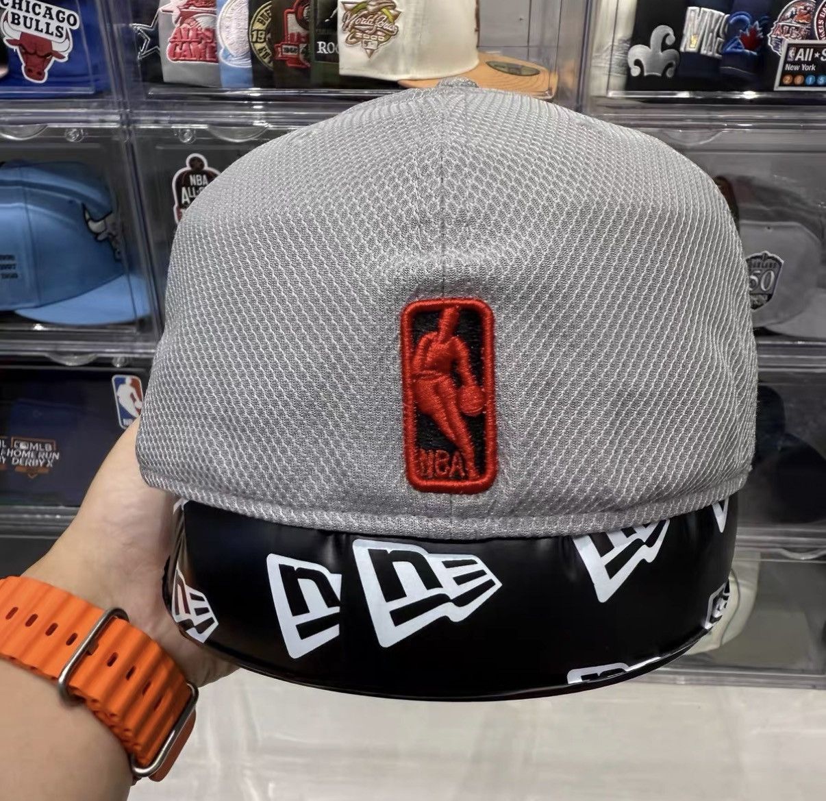 New Era New Era NBA Chicago Bulls Flat Brim Baseball Cap J32 Size ONE SIZE - 3 Thumbnail