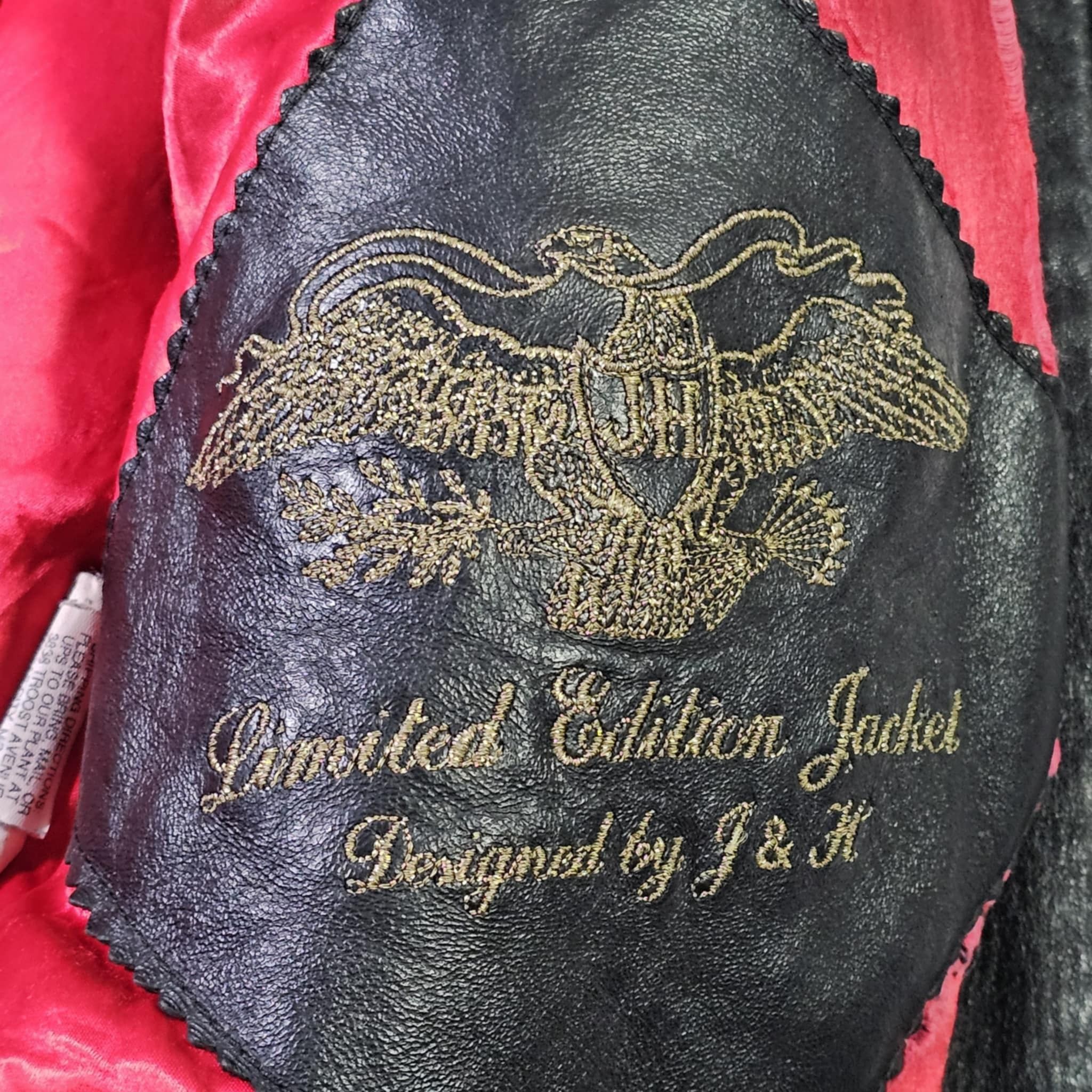 Vintage Germany Vintage 90s Jeff Hamilton World Cup Leather Jacket Size US L / EU 52-54 / 3 - 6 Thumbnail