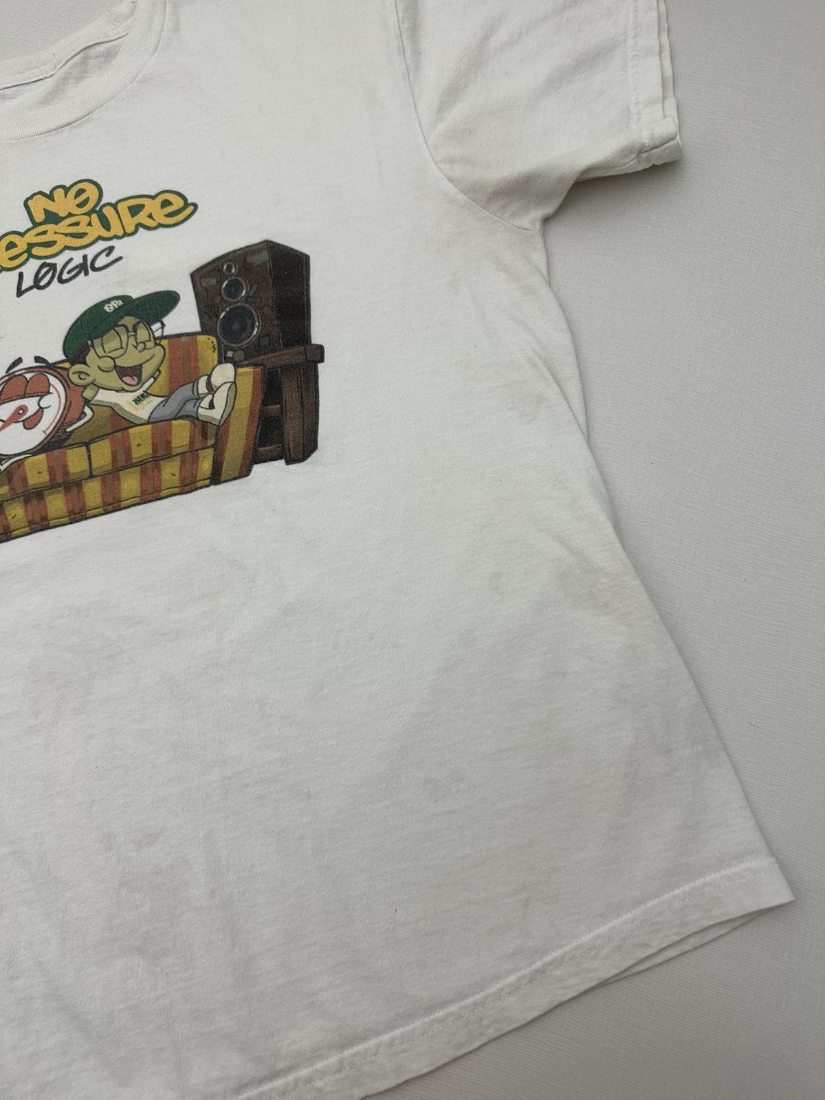 Rap Tees Logic No Pressure Album Promo Tee Large Underground Hip Hop Size US L / EU 52-54 / 3 - 3 Thumbnail
