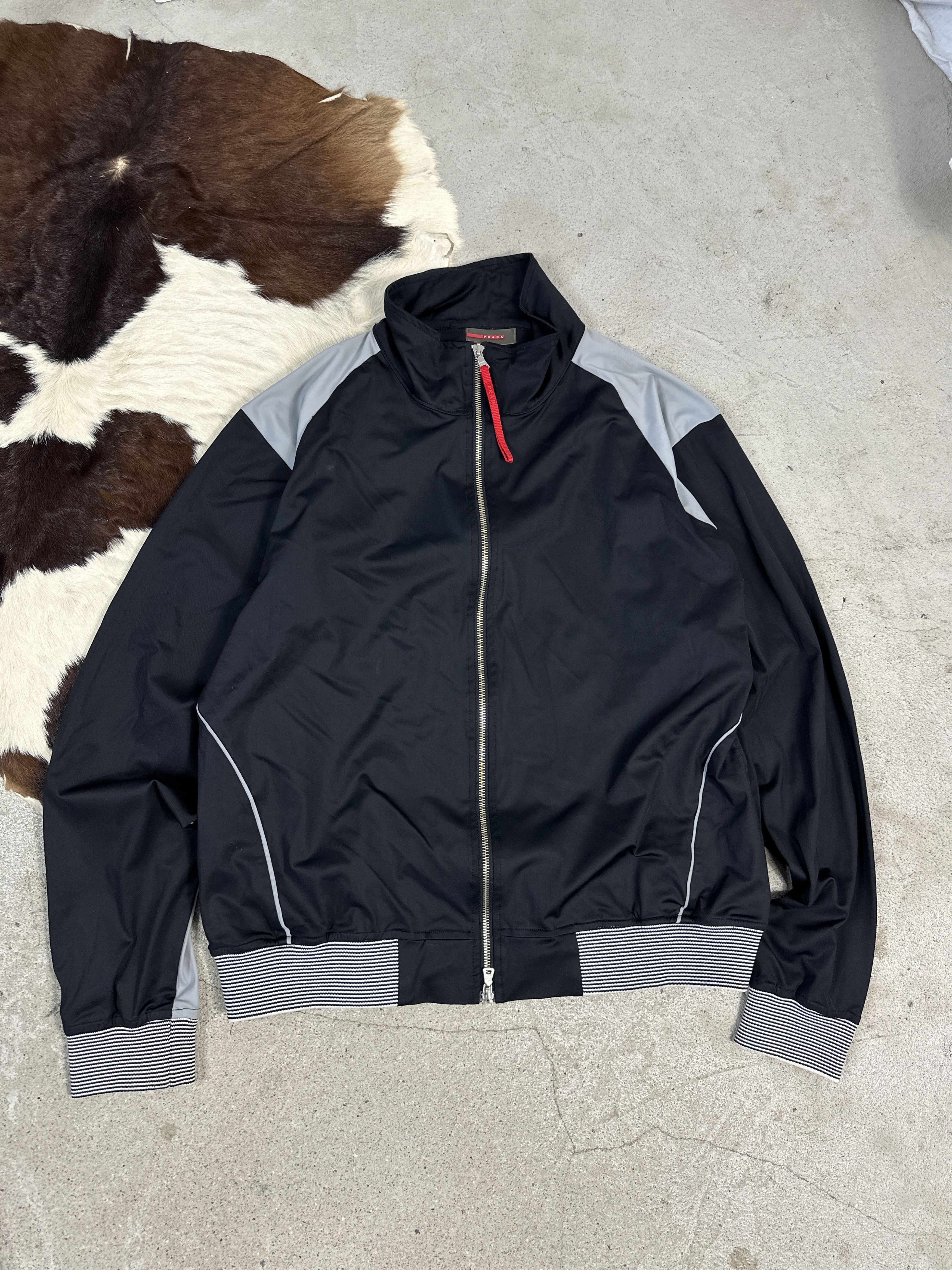 Prada × Vintage Vintage Old Money Preppy Prada Jacket Double Zip 00s Size US XL / EU 56 / 4 - 5 Thumbnail