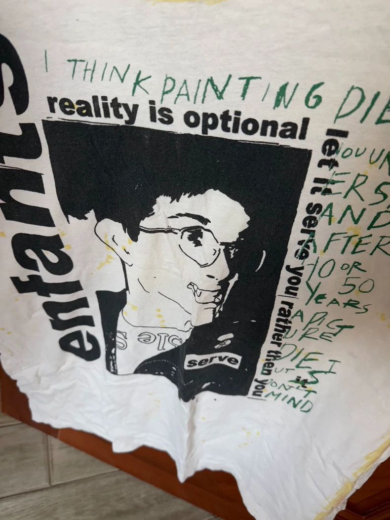 Enfants Riches Deprimes Enfants Riches Deprimes 23SS Glasses Portrait T-Shirt 2505- Size US XL / EU 56 / 4 - 2 Thumbnail