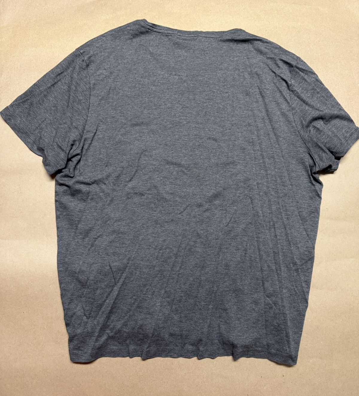 Calvin Klein Calvin Klein V neck XL Extra Large T Shirt Grey Tee Rare! Size US XL / EU 56 / 4 - 3 Thumbnail