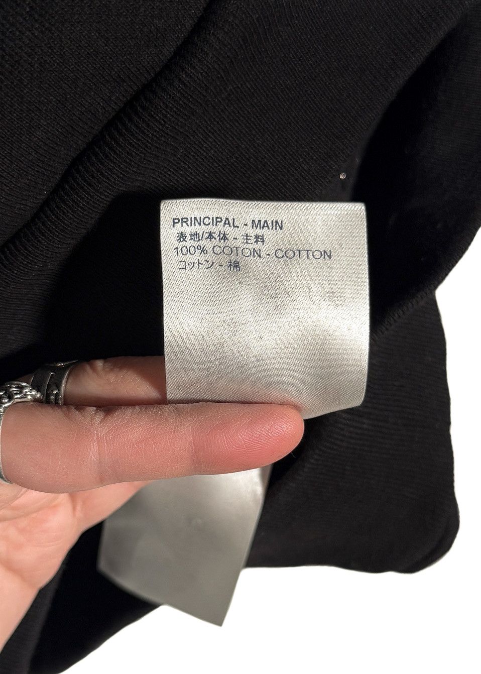Louis Vuitton Louis Vuitton Black Inside Out Staples Edition Hoodie Size US XL / EU 56 / 4 - 9 Thumbnail