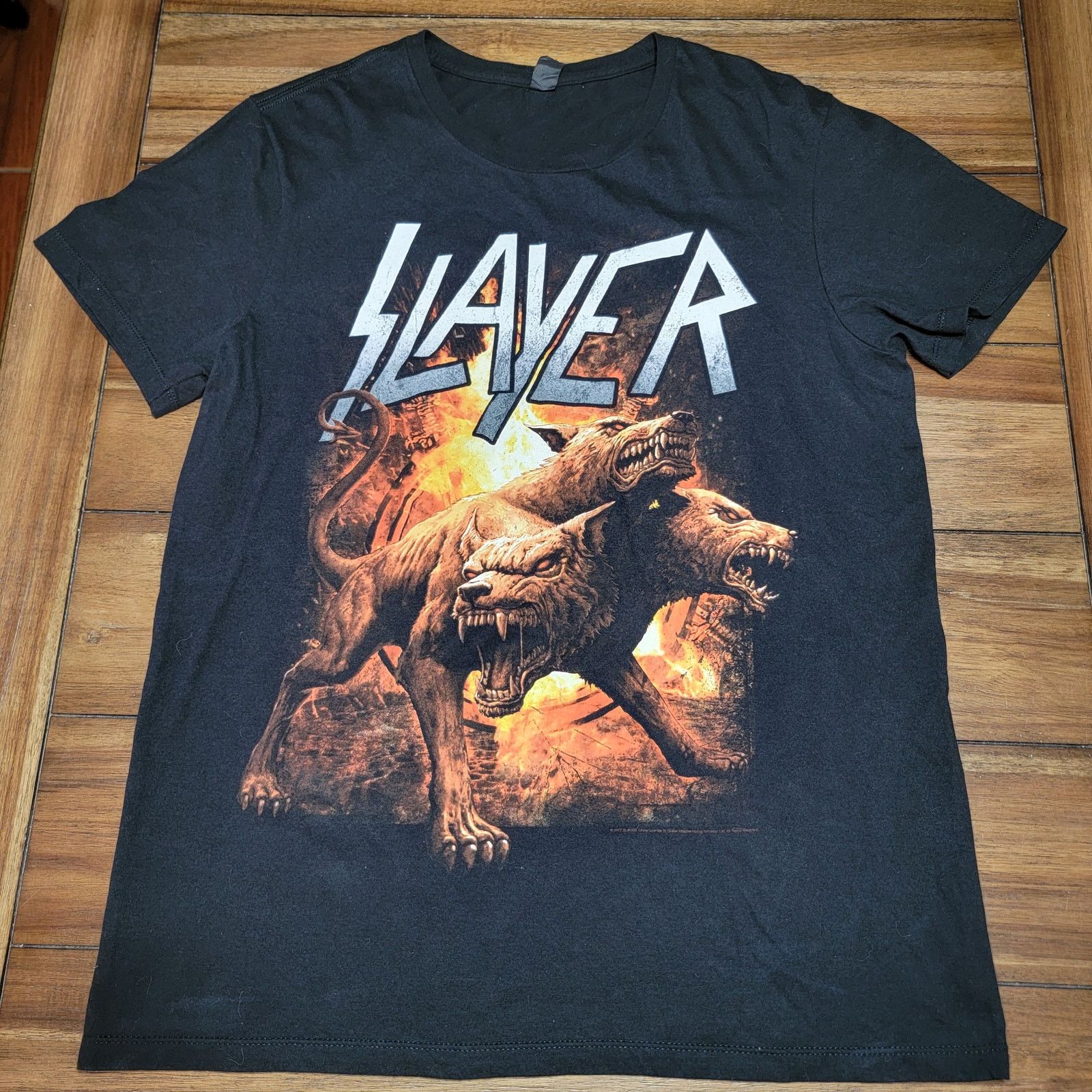 Other Slayer Cerberus Rising Unisex Tee (Bay Island) - Size Large Size US L / EU 52-54 / 3 - 1 Thumbnail