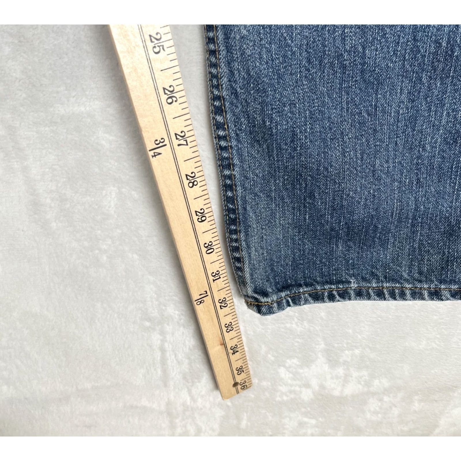 Polo Ralph Lauren VINTAGE Polo Ralph Lauren Jeans Denim 35x32 Blue 5-Pocket Straight Relaxed USA 90s Retro Size US S / EU 44-46 / 1 - 7 Thumbnail
