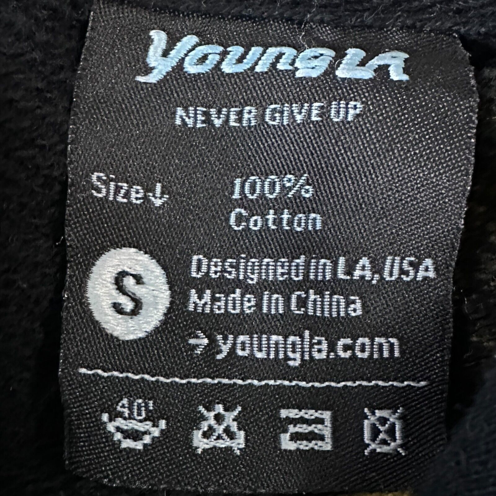 Other YoungLA Hoodie Sweatshirt Men's S Tie Dye Black Blue Pink Size US S / EU 44-46 / 1 - 6 Thumbnail