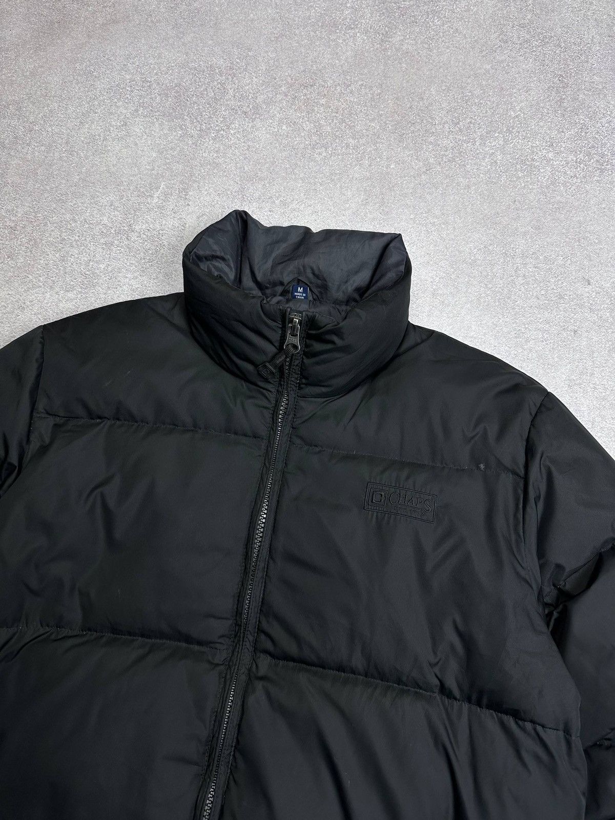 Chaps Vintage Chaps Polo Ralph Lauren Black Puffer Jacket Rare Size US M / EU 48-50 / 2 - 3 Thumbnail