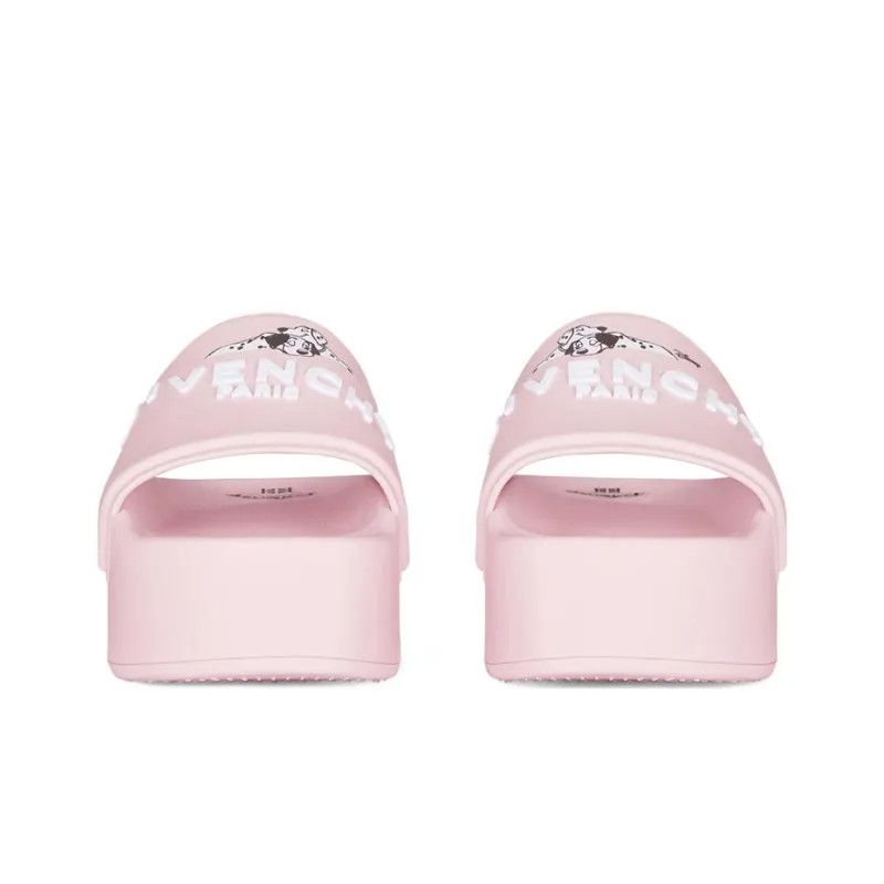Givenchy o1mle0325 Slide Platform Sandals in Blossom Pink Size US 8 / IT 38 - 4 Thumbnail