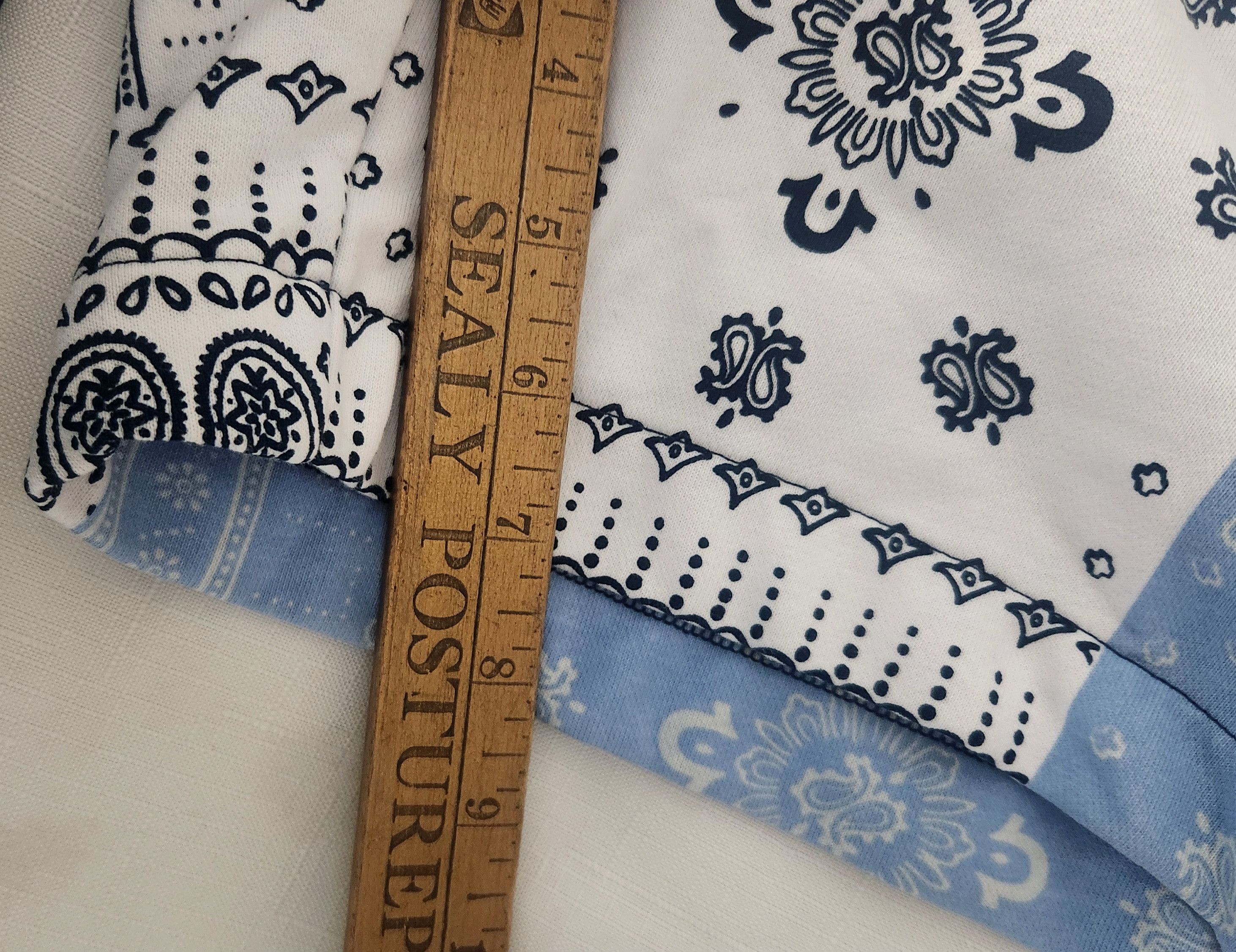 True Religion True Religion Bandana Porcini Paisley Print Men's Size XXL Size US 40 / EU 56 - 9 Thumbnail