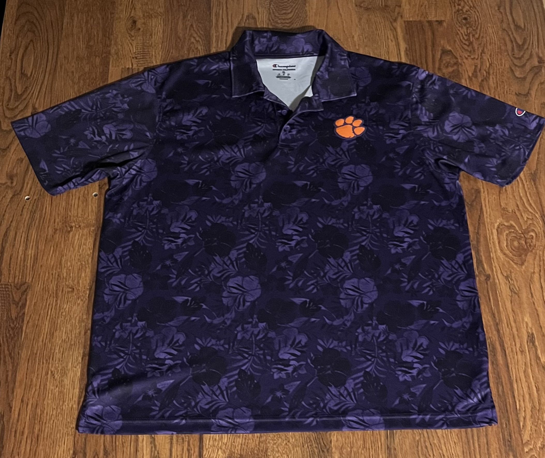 Champion Clemson Tigers Champion polo shirt Size US XL / EU 56 / 4 - 1 Thumbnail