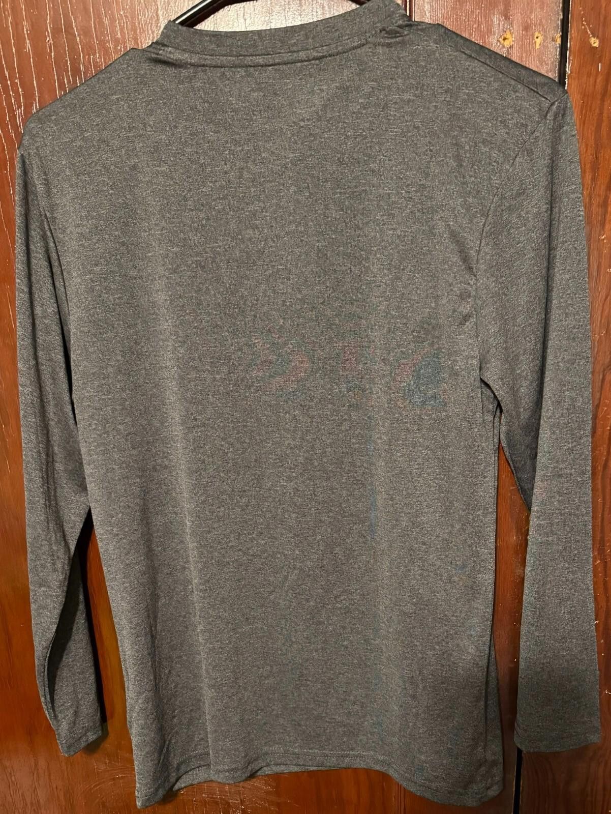 Ccm BOSTON BRUINS Long Sleeve Tee Kid's Sz L Gray Size ONE SIZE - 2 Thumbnail