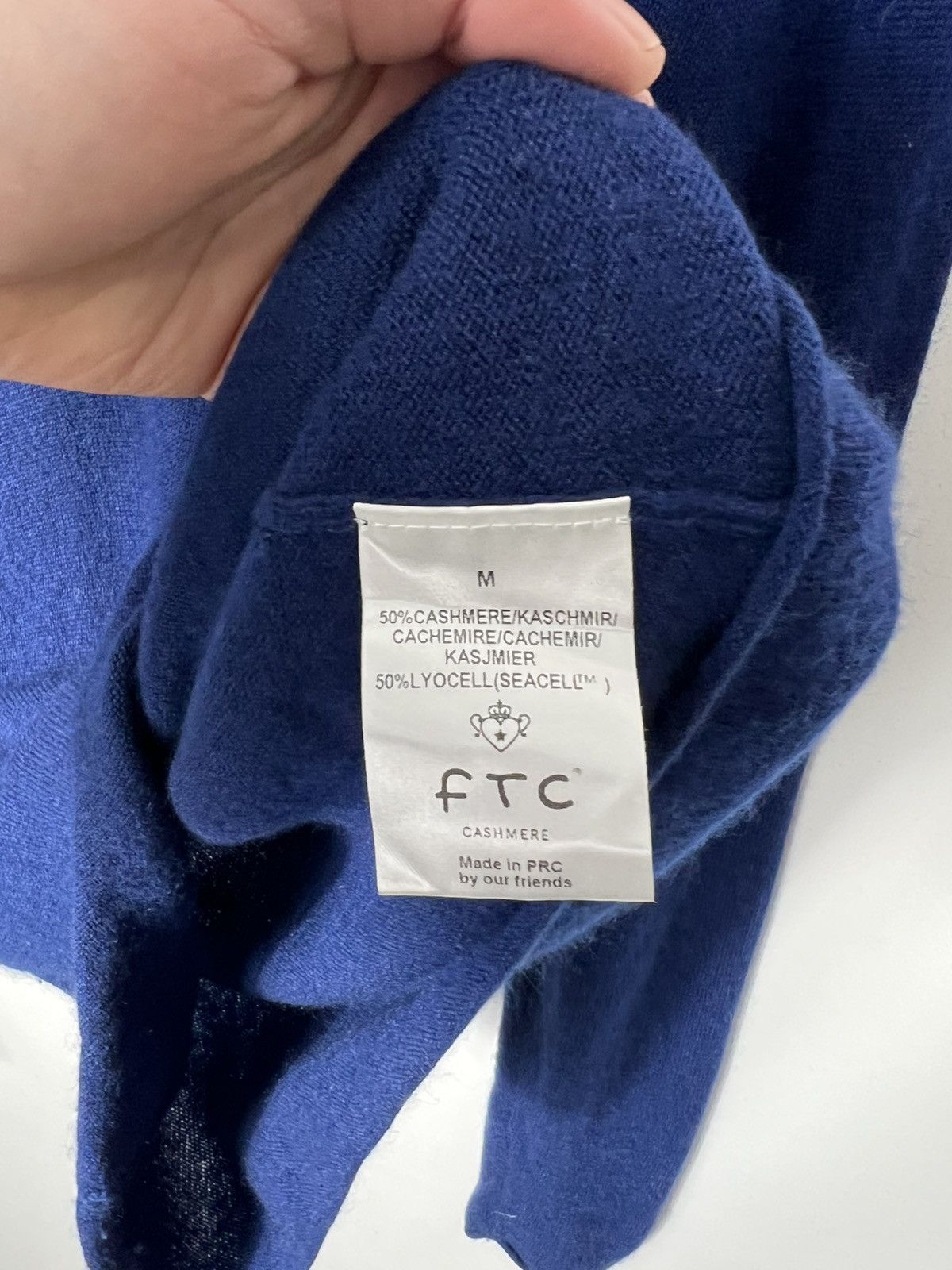 FTC Vintage luxury designer FTC Cashmere Sweater Size M Size M / US 6-8 / IT 42-44 - 5 Thumbnail