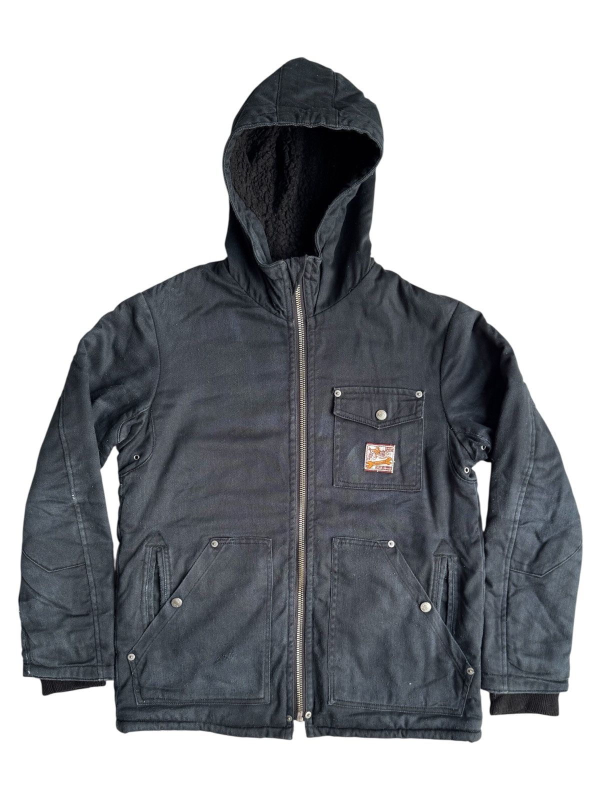 Schott VERY RARE VINTAGE JACKET SCHOTT BROS PERFECTO TWILL SHERPA Size US M / EU 48-50 / 2 - 1 Thumbnail