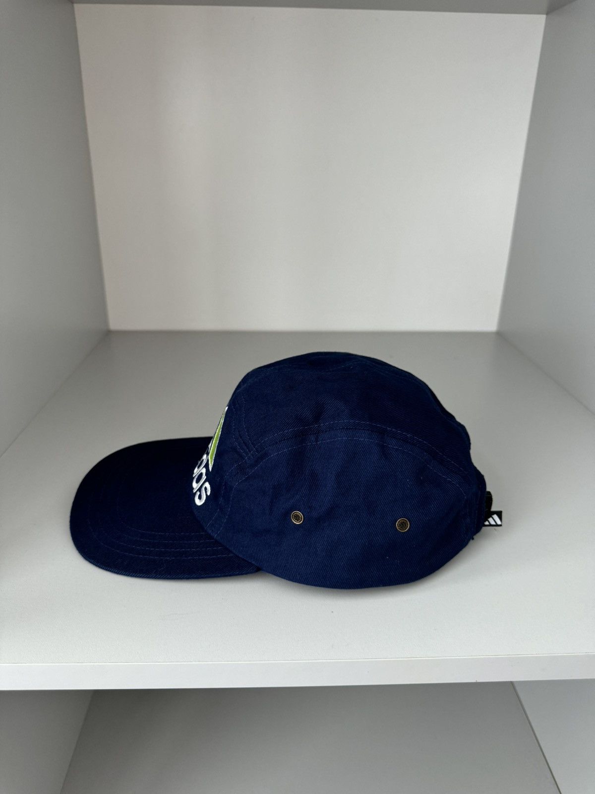 Vintage Adidas Big Logo 5 Panel Vintage Cap Size ONE SIZE - 7 Thumbnail