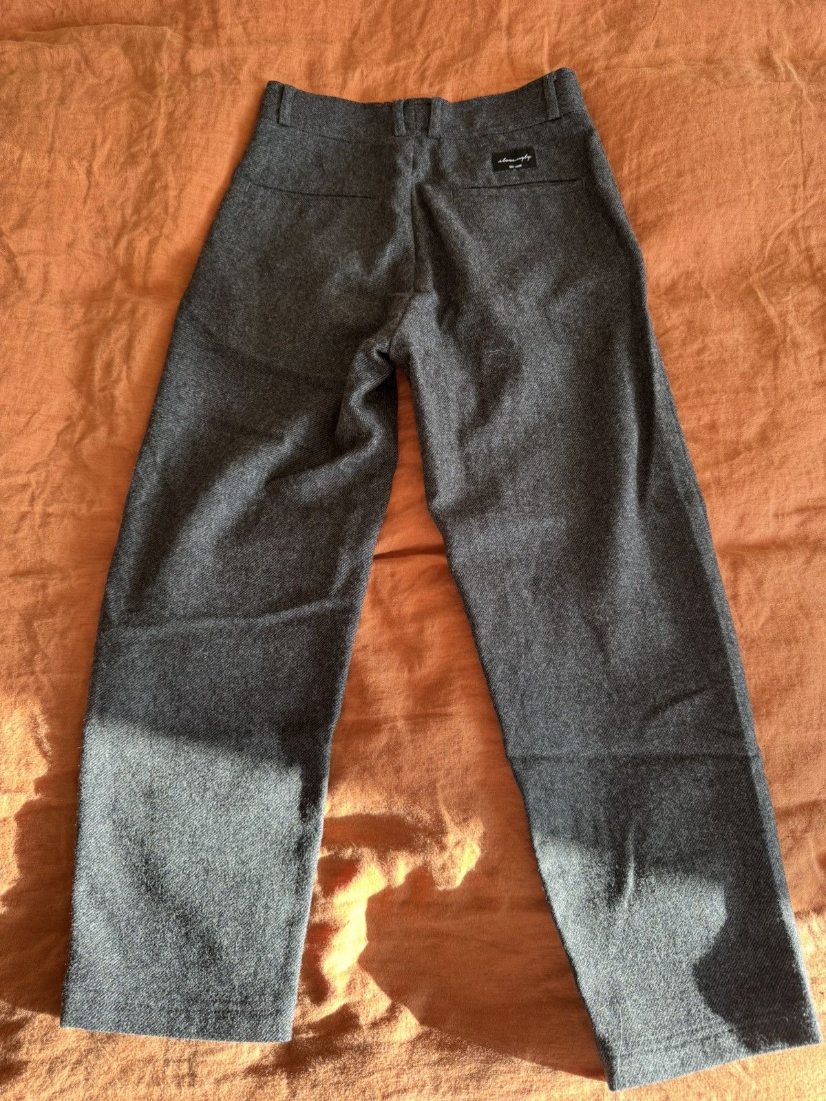 I Love Ugly I Love Ugly "Slim Kobe" Wool Blend Trousers Size US 27 - 2 Thumbnail