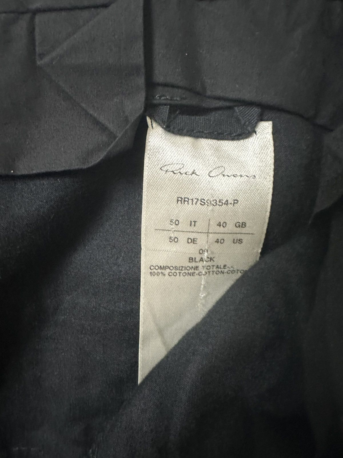 Rick Owens SS17 ‘WALRUS’ Mastodon Cargo Pants Size US 34 / EU 50 - 7 Thumbnail