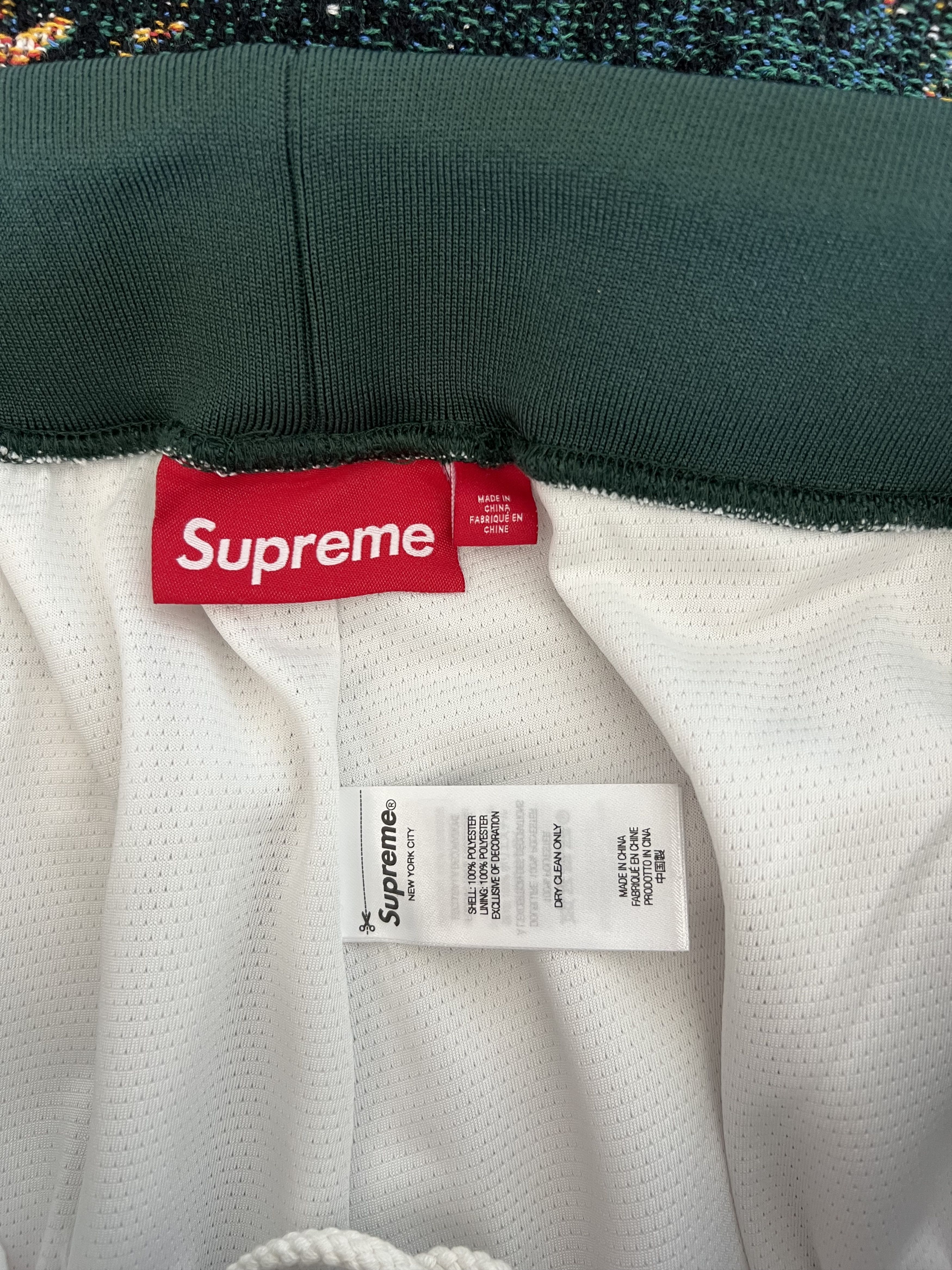 Supreme Supreme Studded Basketball Shorts in White Size US 32 / EU 48 - 7 Thumbnail