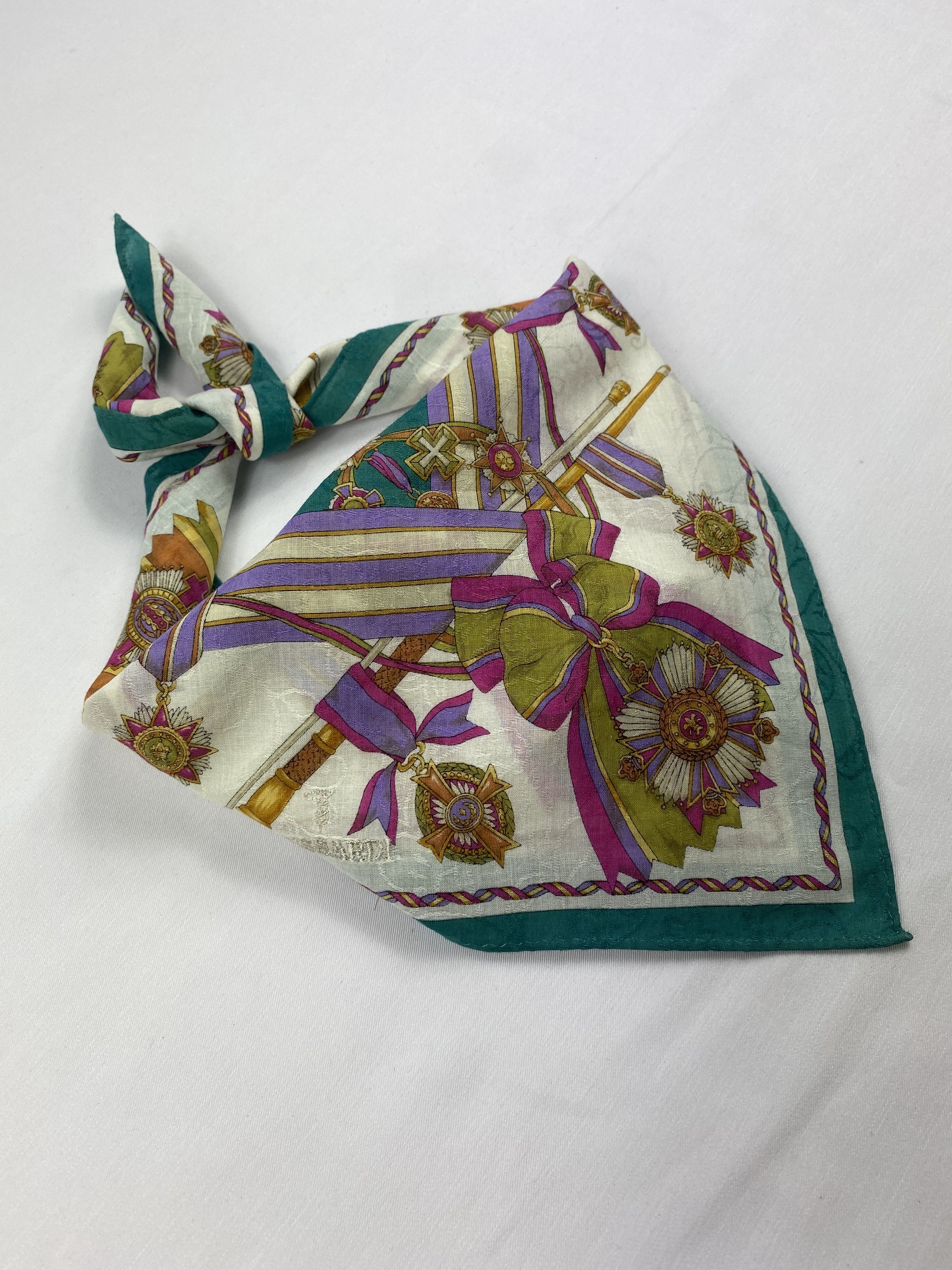 Trussardi × Vintage Trussardi Handkerchief / Bandana / Neckerchief Size ONE SIZE - 1 Thumbnail