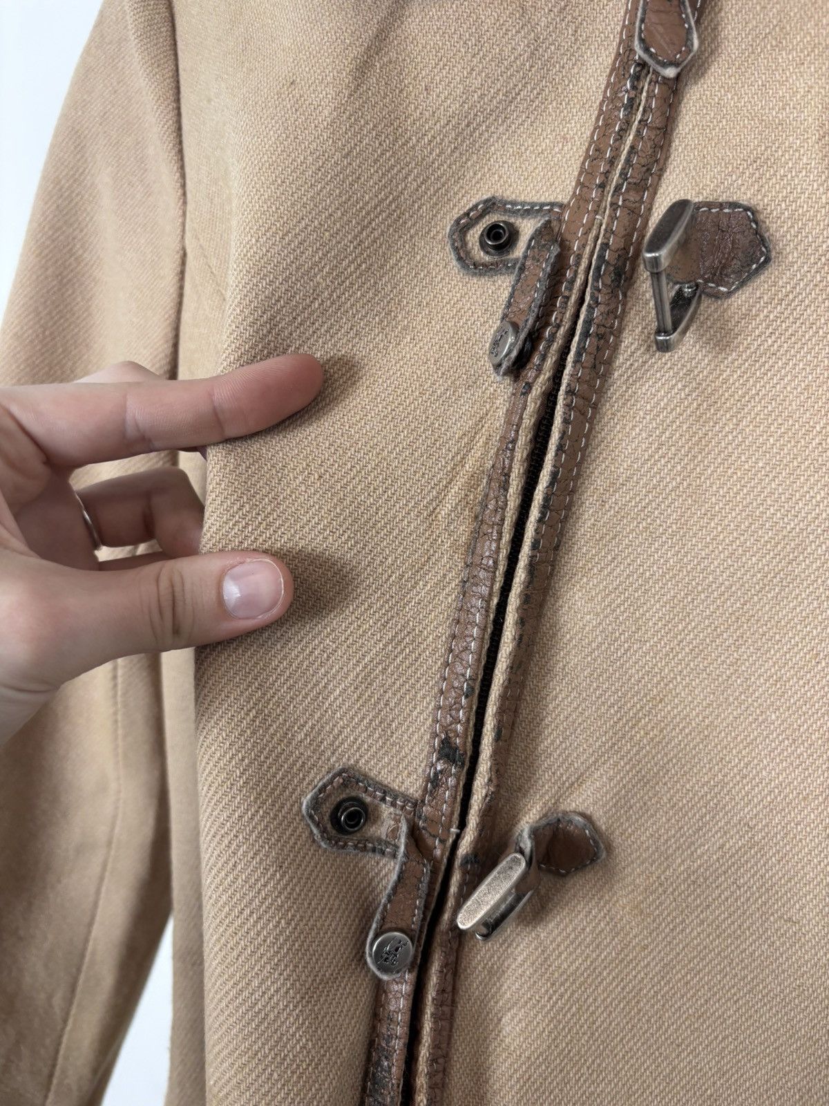 Burberry Burberry Blue Label Women’s Vintage Camel Wool Blend Jacket Size S / US 4 / IT 40 - 15 Thumbnail