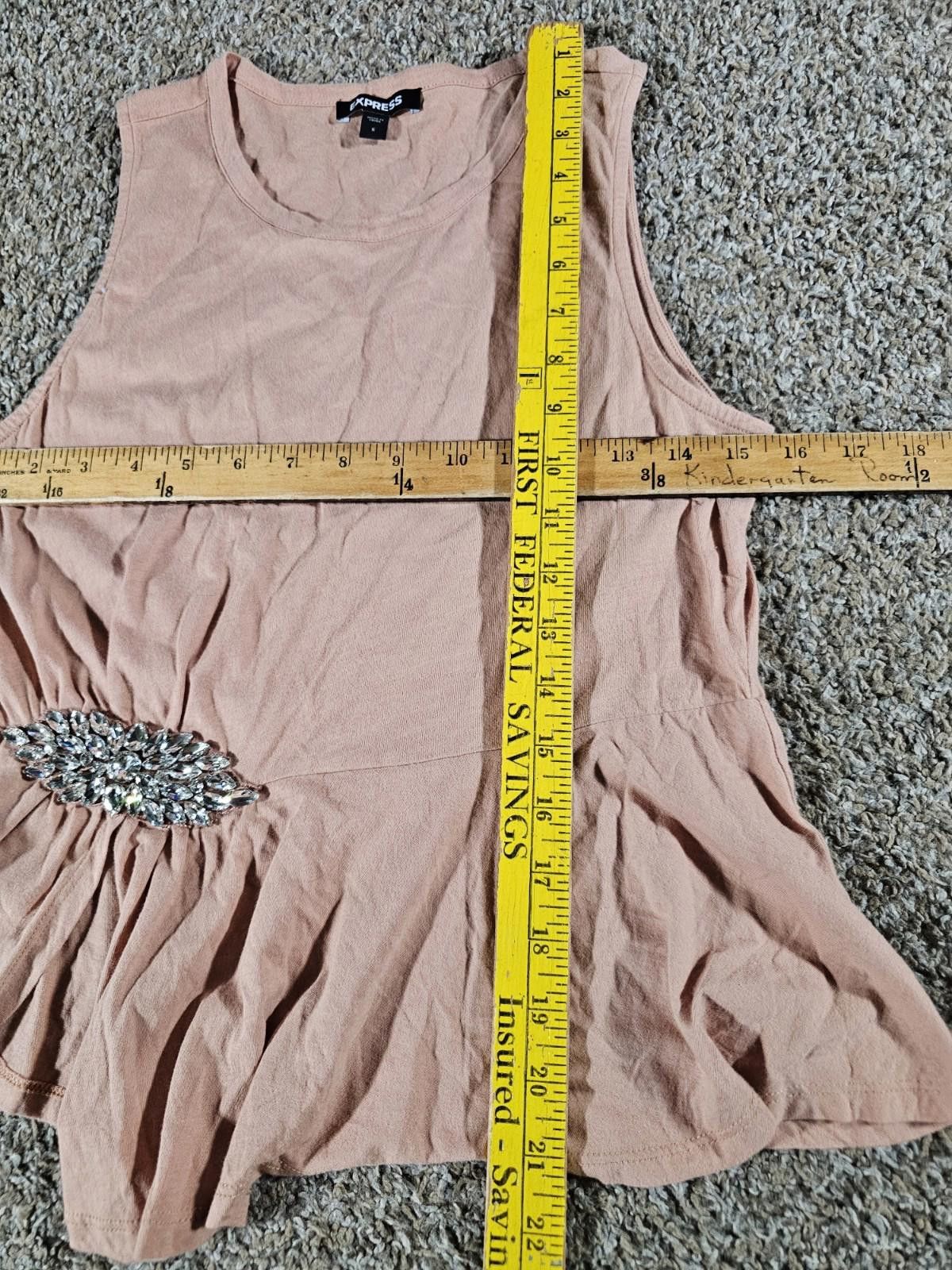 Express Express Crystal Tank Top Size S / US 4 / IT 40 - 4 Thumbnail