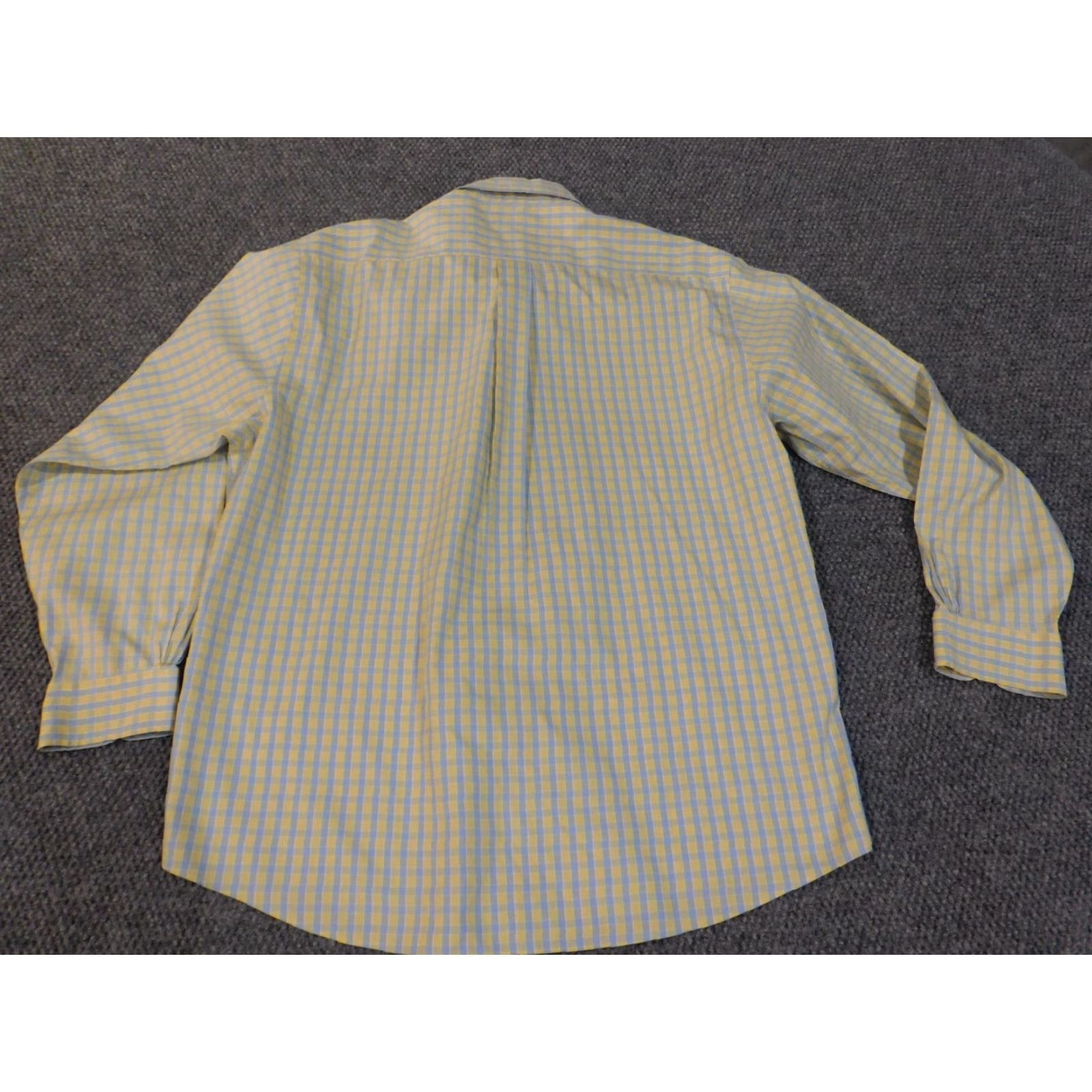 Brooks Brothers Brooks Brothers Shirt L Yellow Plaid Button-Up Long Sleeve Collar-Down Classic Preppy Mens Size US L / EU 52-54 / 3 - 7 Thumbnail
