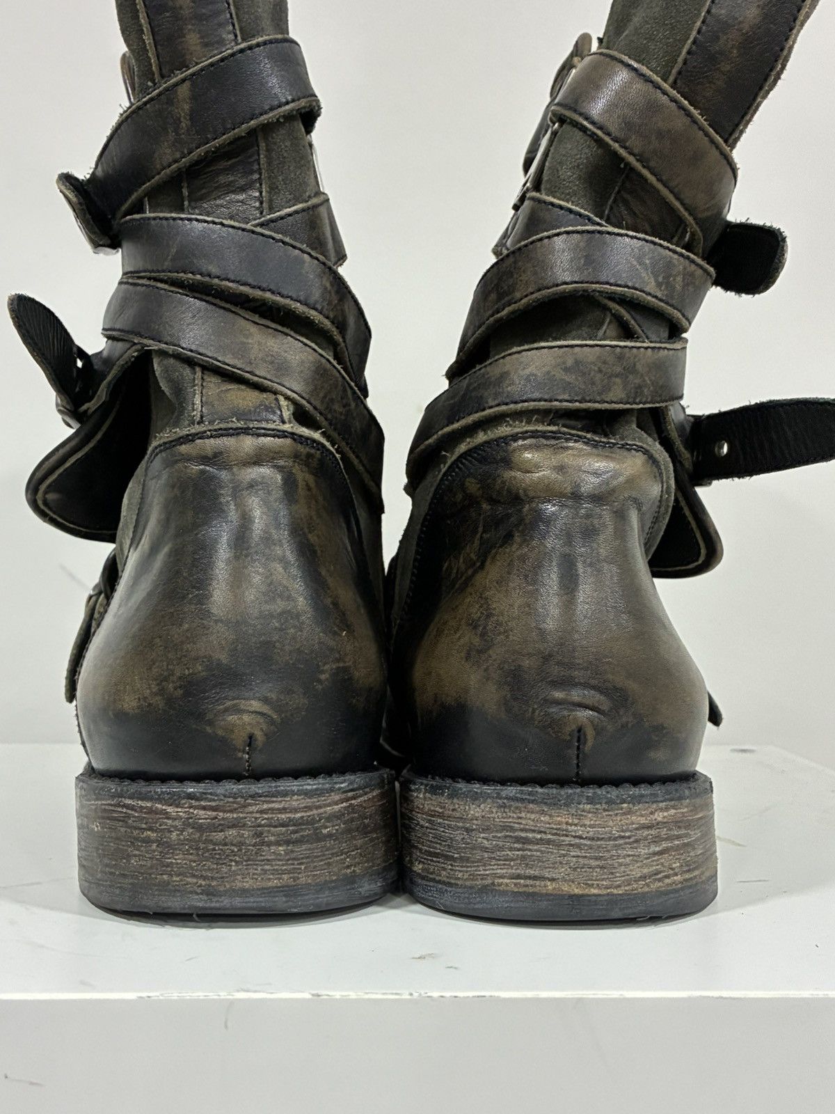 John Varvatos Triple buckle engineer boot 13 Size US 13 / EU 46 - 13 Thumbnail