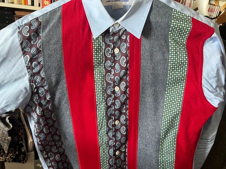 Comme des Garcons Comme Des Garcons Patchwork shirt Size US XS / EU 42 / 0 - 2 Thumbnail