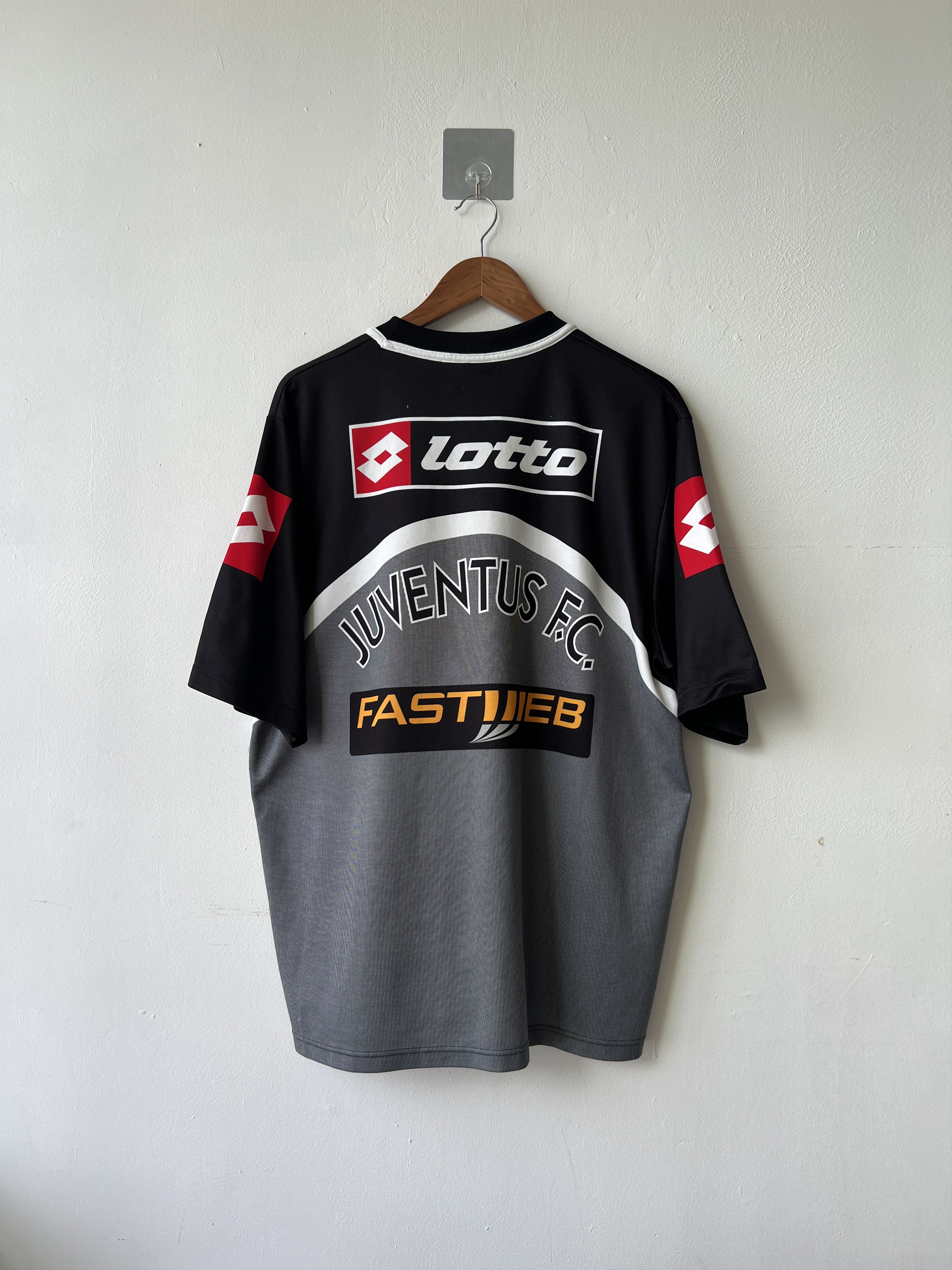 Juventus F.C. Lotto シャツ 黒 グレー Juventus F.C. Lotto シャツ 黒 グレー s-l400.jpg