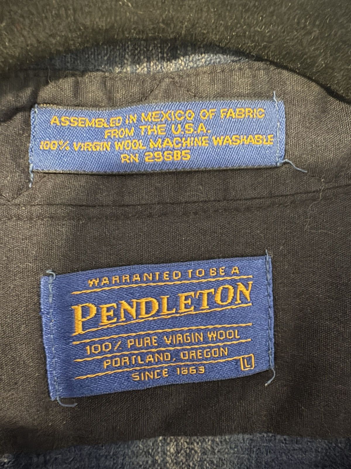 Pendleton × Vintage 1980s vintage Pendleton pearl snap western shirt. Size US L / EU 52-54 / 3 - 3 Thumbnail