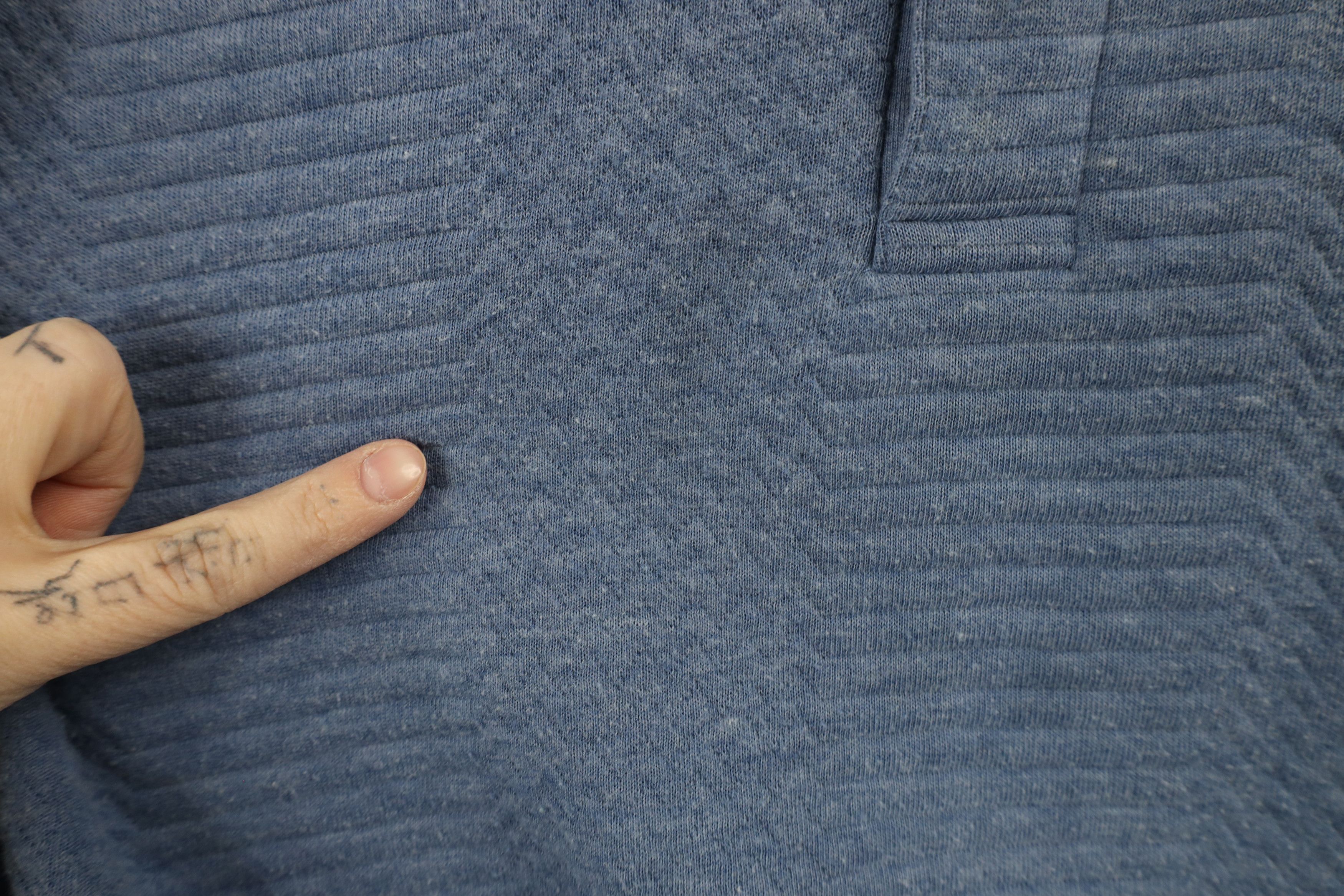 Vintage Vintage 90s Streetwear Knit Pullover Polo Shirt Blue Size US XL / EU 56 / 4 - 5 Thumbnail