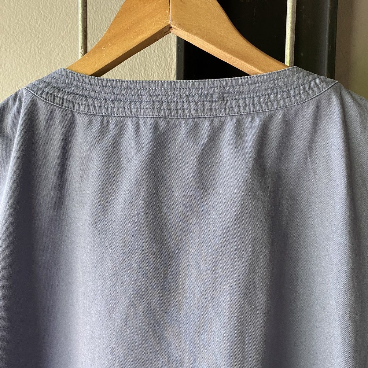 Issey Miyake ISSEY SPORT Sky Blue Pocket Hem Blouse Size XL / US 12-14 / IT 48-50 - 9 Thumbnail