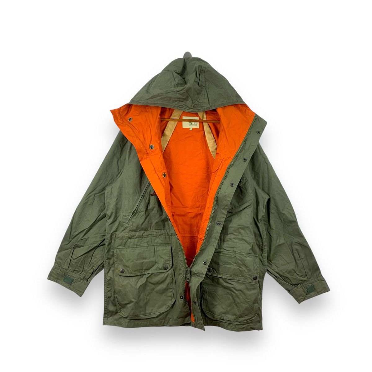 Vintage Vintage ARGYLE CLUB Great Outdoors Utility Hooded Field Size US XL / EU 56 / 4 - 3 Thumbnail