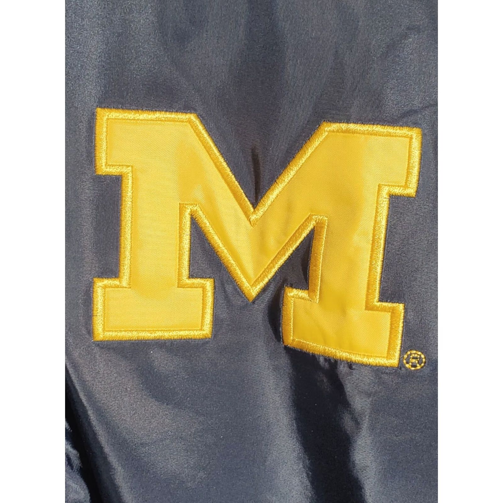 Vintage Vintage Steve & Barry'S University of Michigan Wolverines Lined Varsity Jacket Mens XXL Size US XXL / EU 58 / 5 - 5 Thumbnail