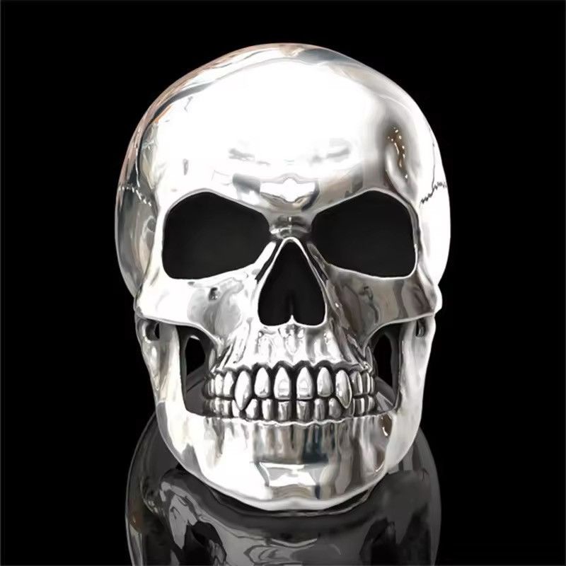 Jewelry × Vintage Retro Personality Skull Ring Size ONE SIZE - 5 Thumbnail