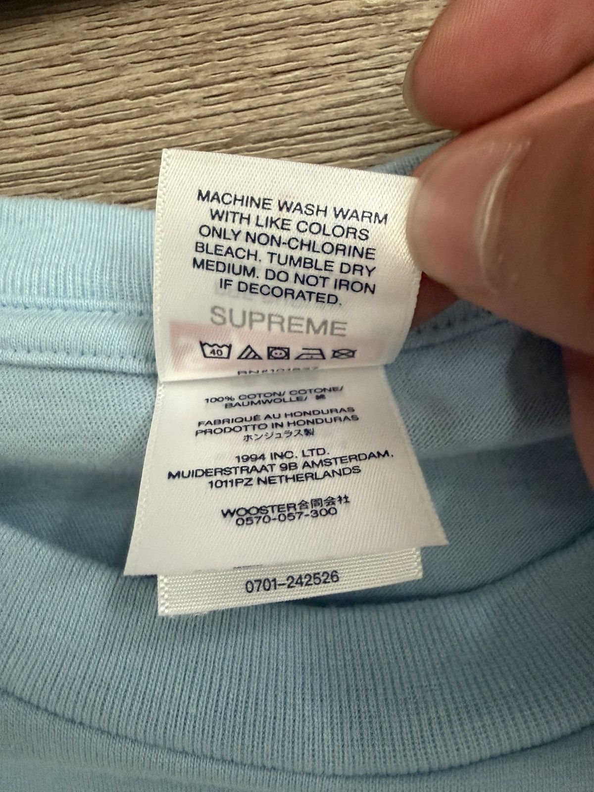 Supreme × Thrasher Supreme Thrasher Neckface T-Shirt Size US L / EU 52-54 / 3 - 4 Thumbnail