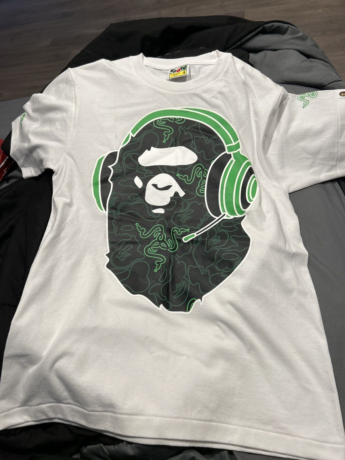 Bape Bape x Razor Tee Size US S / EU 44-46 / 1 - 1 Thumbnail