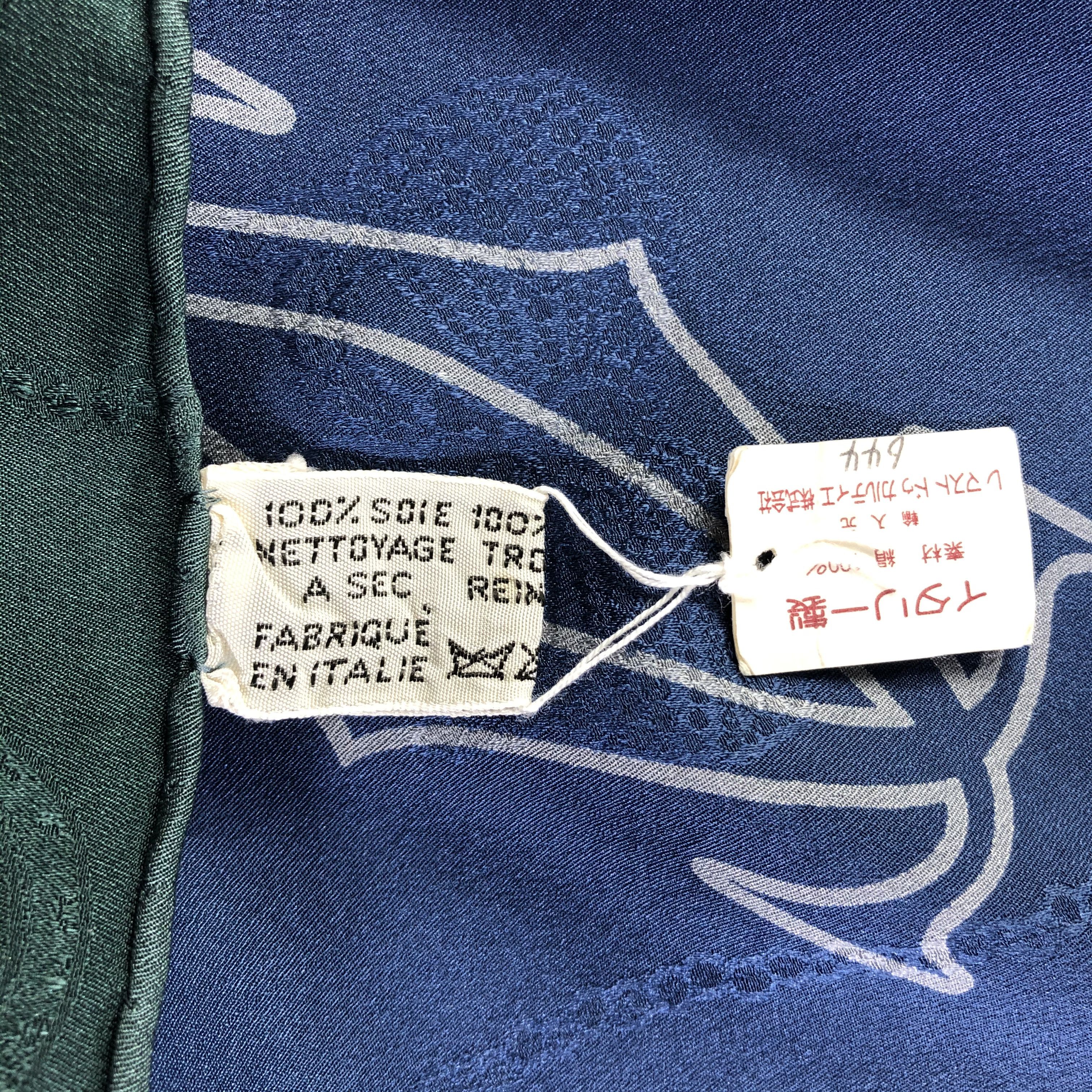 Vintage Vintage Cartier Silk Scarf Size ONE SIZE - 6 Thumbnail