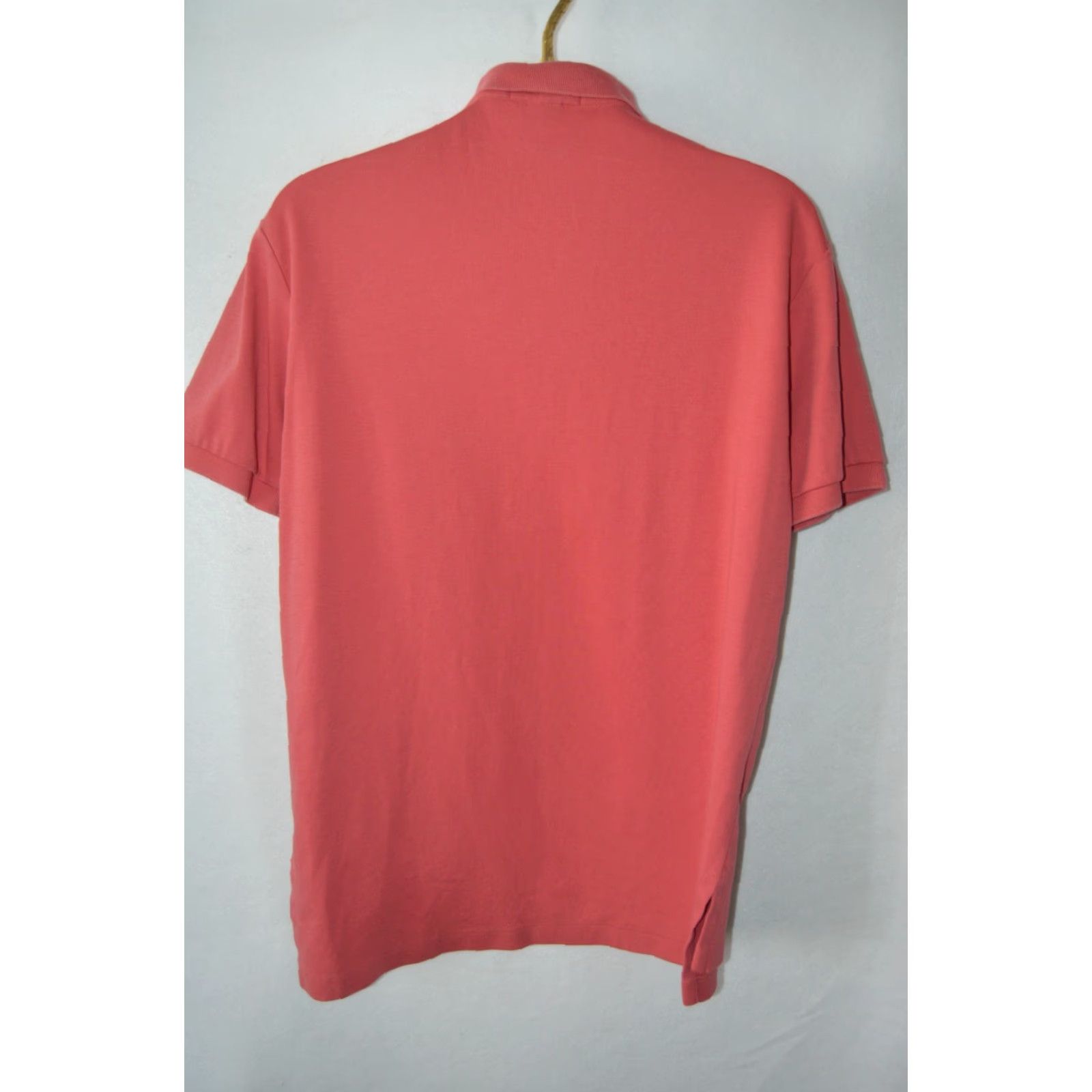 Polo Ralph Lauren VINTAGE Polo Ralph Lauren Polo Shirt Men M Pink Cotton Logo Embroidered Short Sleeve Classic 90s? Size US M / EU 48-50 / 2 - 2 Thumbnail