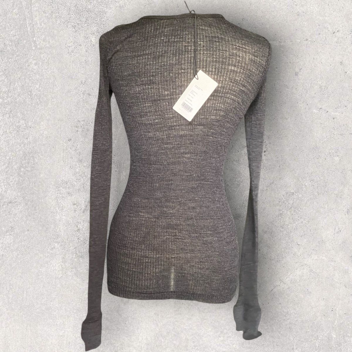 Auralee Fall24 Wool Soft Ribbed Cardigan Size S / US 4 / IT 40 - 4 Thumbnail