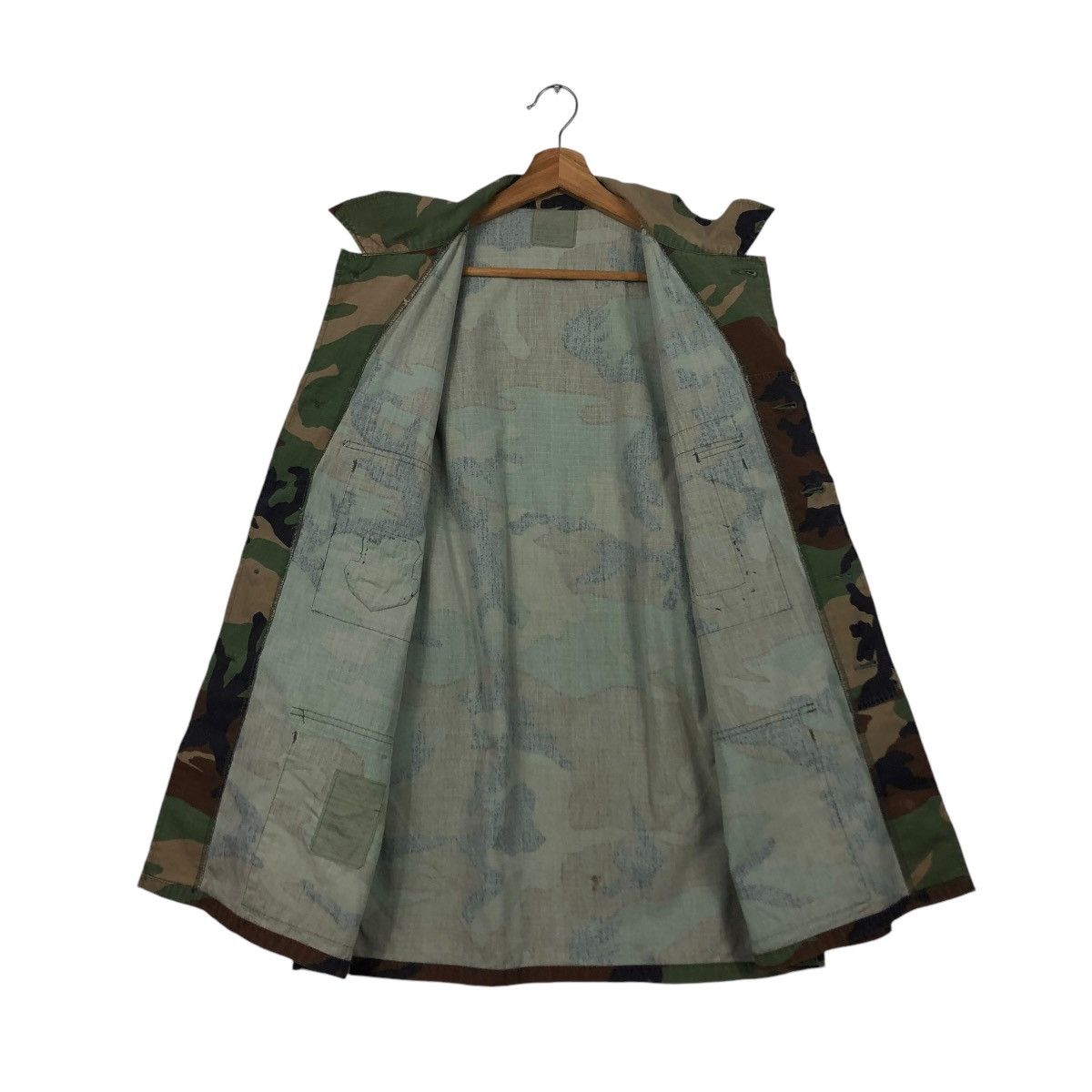 Vintage 🔥VINTAGE MILITARY CHORE JACKET CAMOUFLAGE CIVIL AIR PATROL Size US XL / EU 56 / 4 - 15 Thumbnail