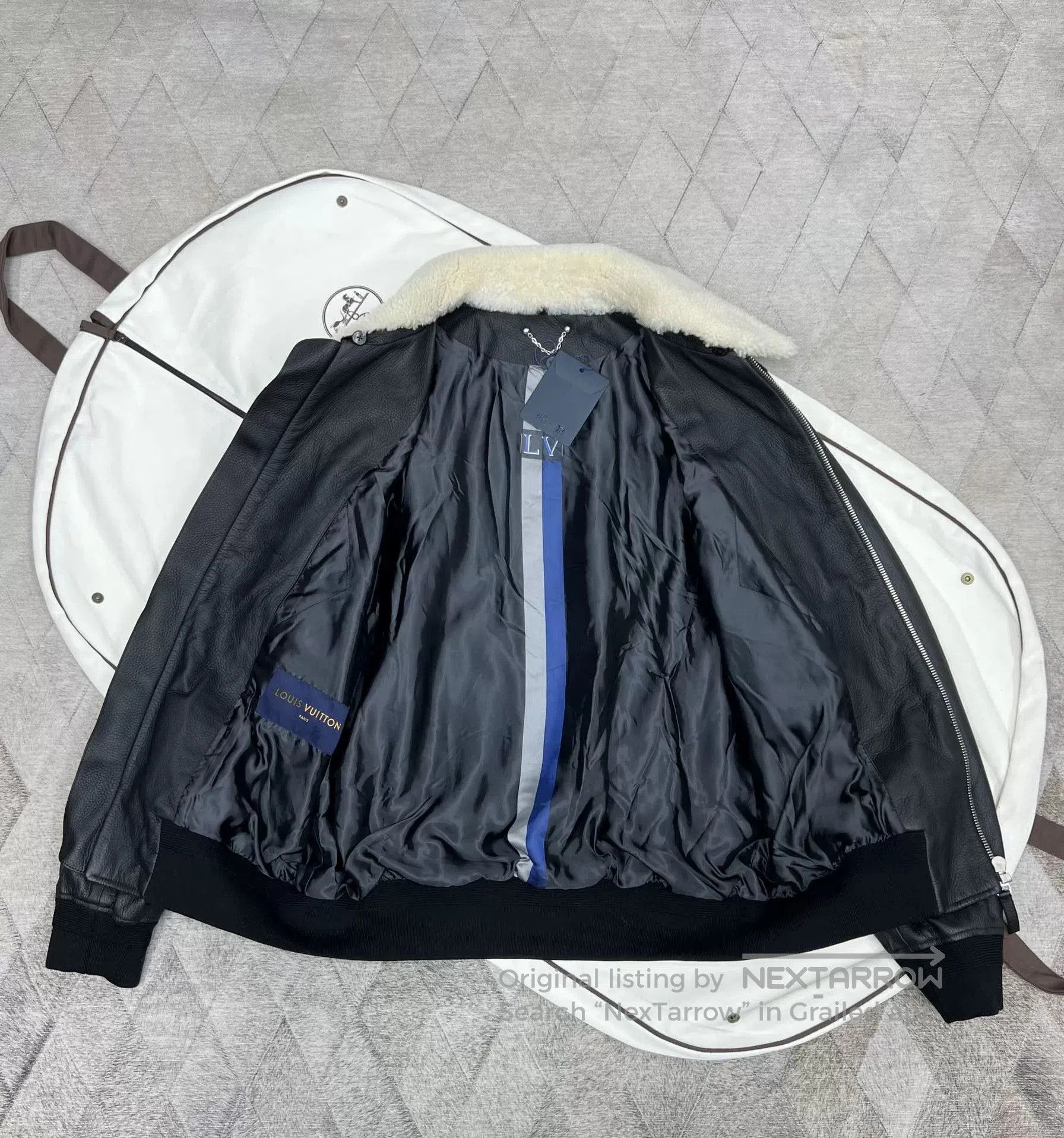 Louis Vuitton LV Deerskin Pilot Jacket Autumn Winter. Size US L / EU 52-54 / 3 - 6 Thumbnail