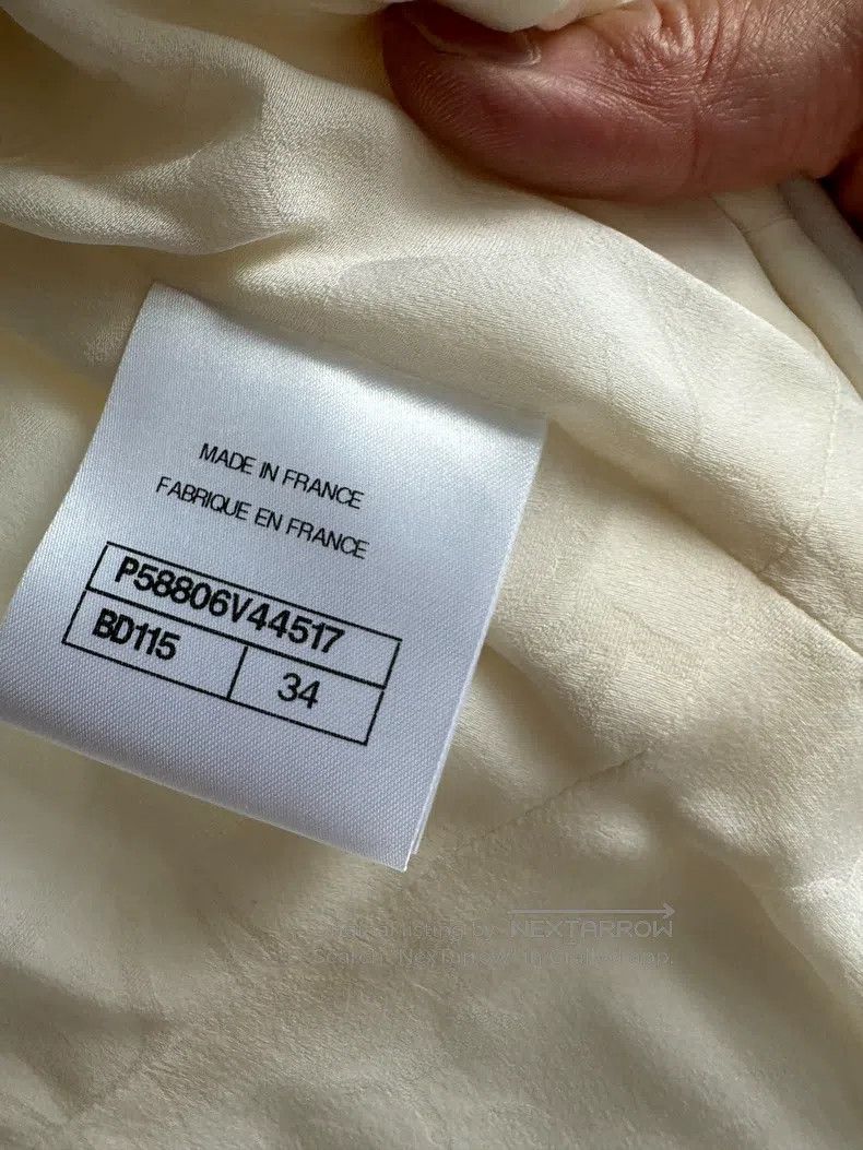 Chanel Chanel 18s Waterfall Series White Coat Size XXS / US 00 / IT 34 - 6 Thumbnail