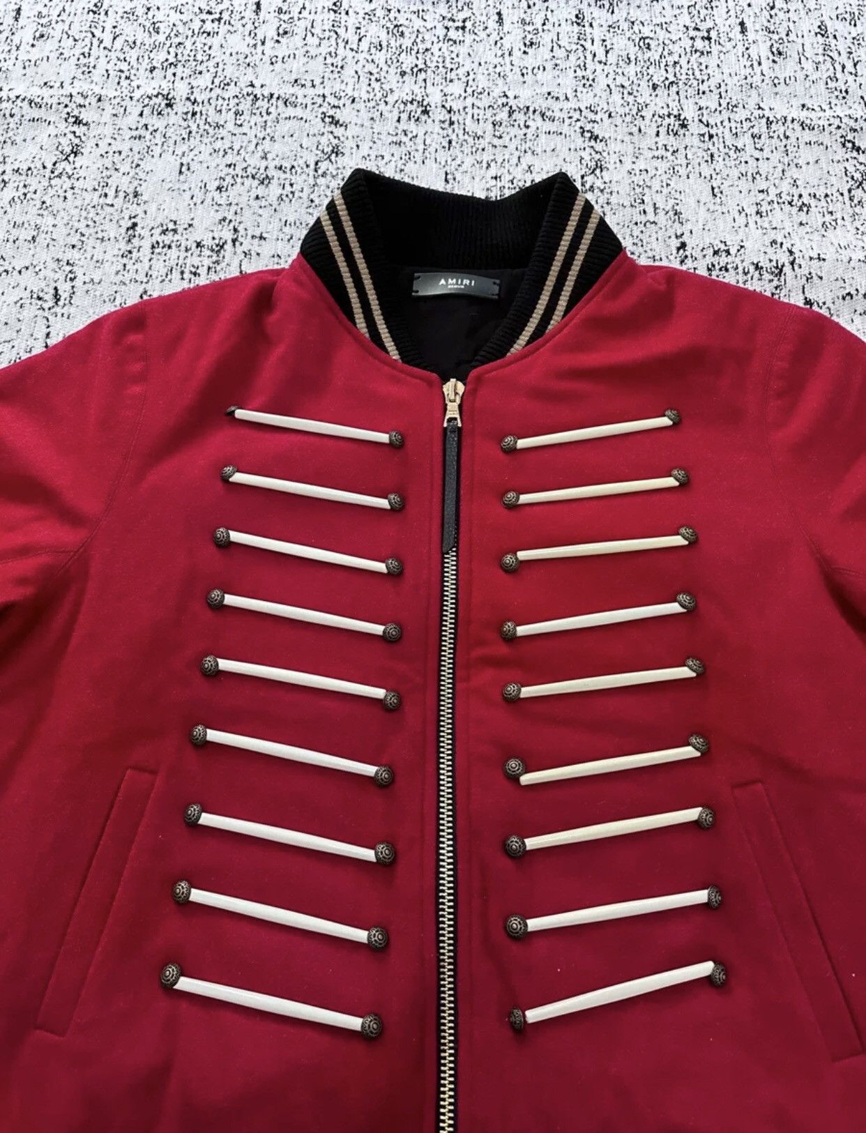 Amiri Amiri Classic Red Palace Jacket High Street Jacket 2412- Size US L / EU 52-54 / 3 - 4 Thumbnail