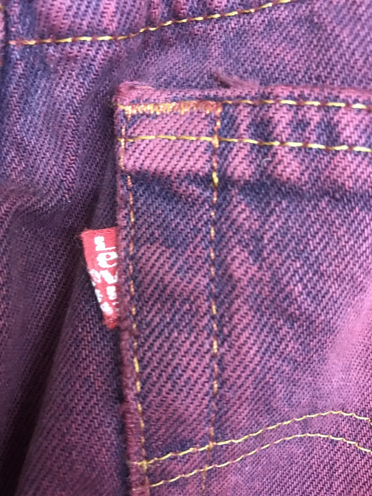 Levi's × Vintage 💥90s STYLE💥Vintage Levis 501 Original Distrssed Denim F113 Size US 30 / EU 46 - 15 Thumbnail