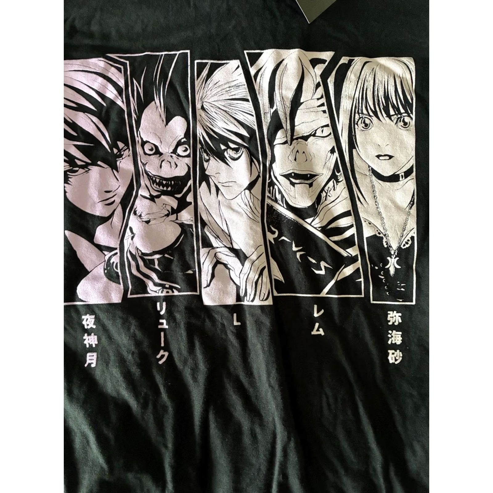 Ripple Junction Ripple Junction Death Note T-Shirt Mens M Black Short Sleeve New with Tags Size US M / EU 48-50 / 2 - 3 Thumbnail