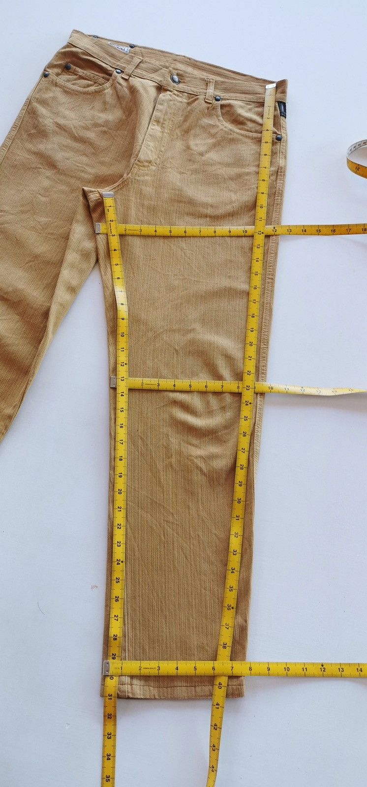 Versace Versace Sport 5 Pockets Brown Tapered Jeans Size US 33 - 15 Thumbnail